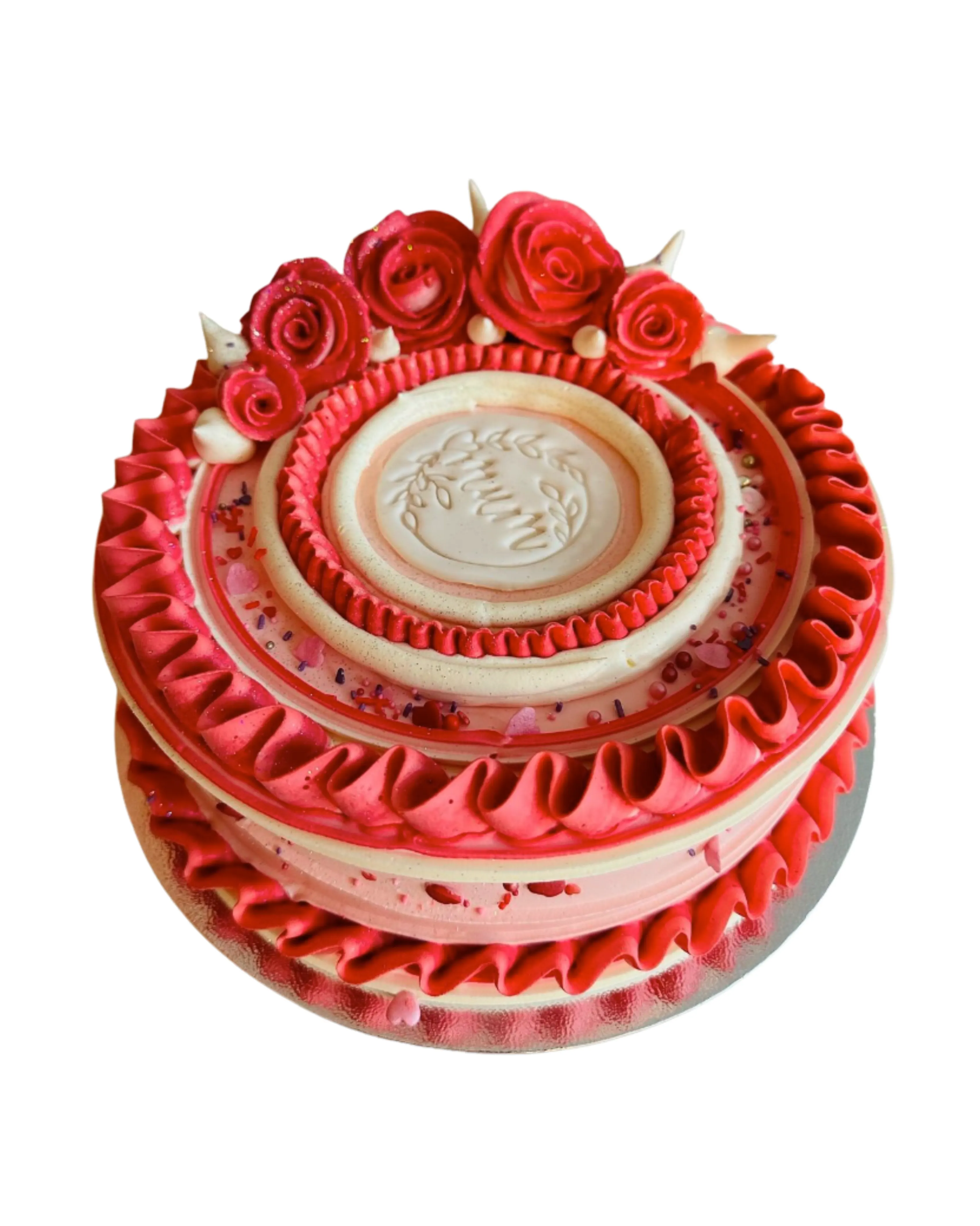 cake image of 8" / 4" (£45)