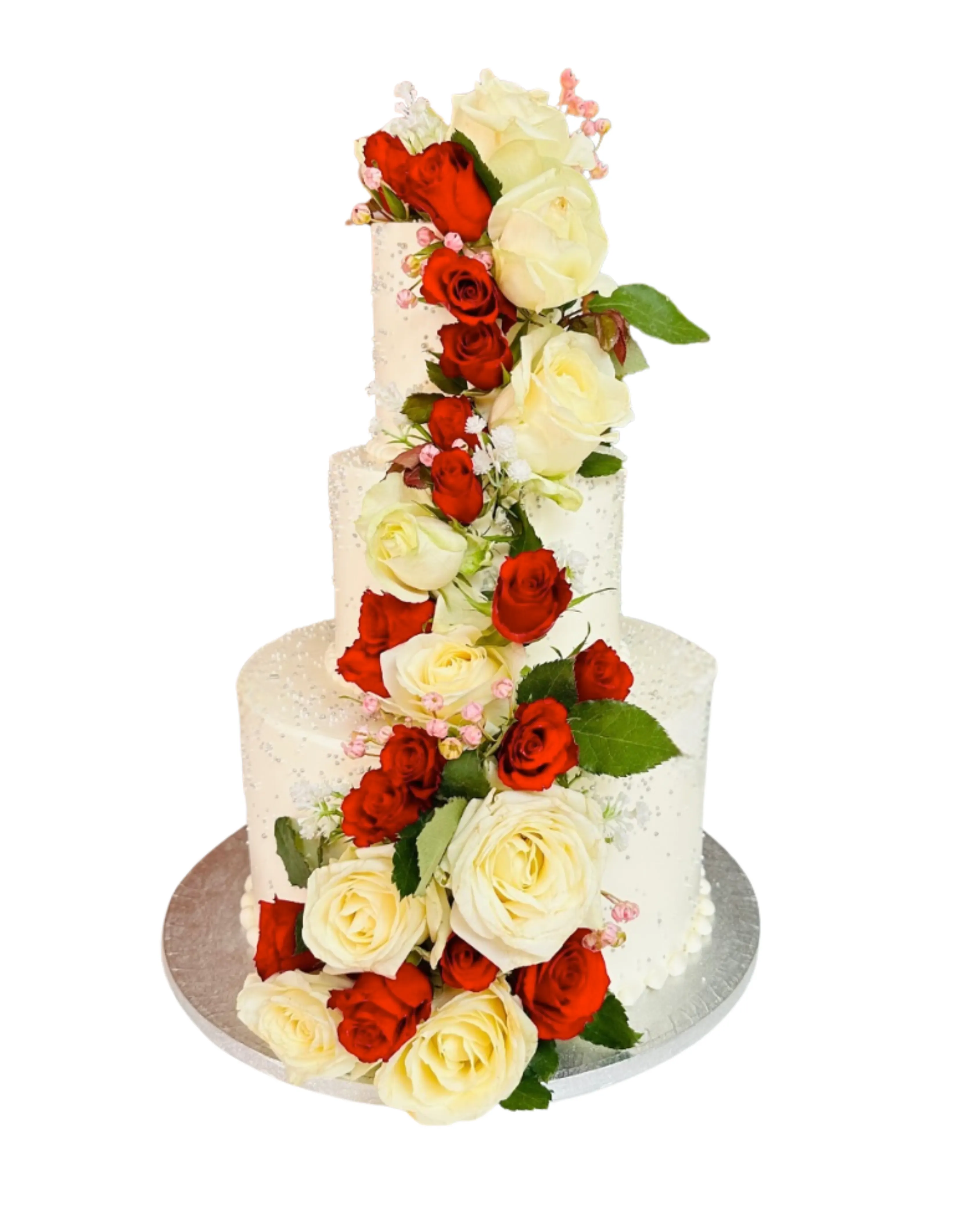 cake image of 10"/5" , 6"/4" & 4"/4" - £255