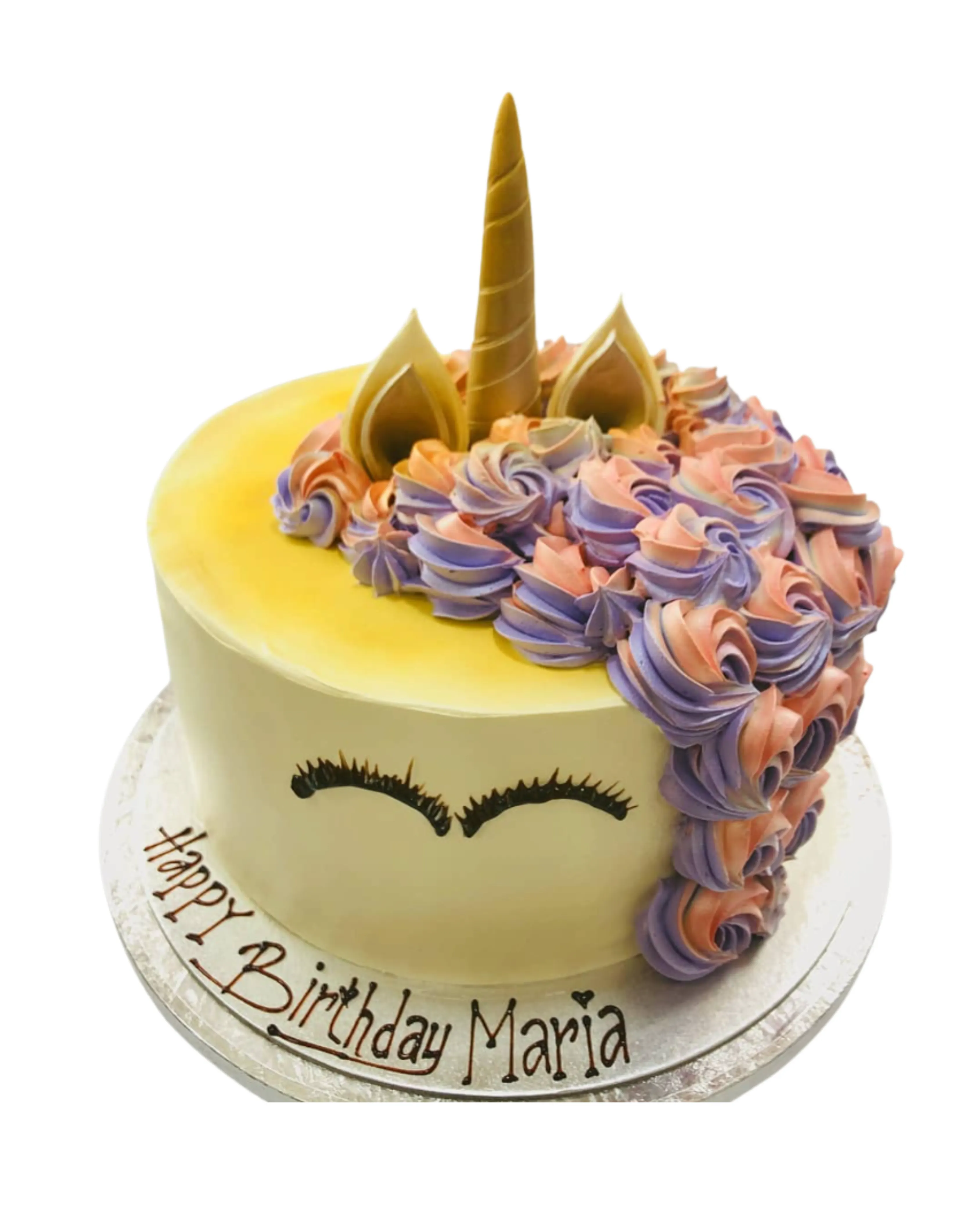 cake image of 8" / 5" (£65)