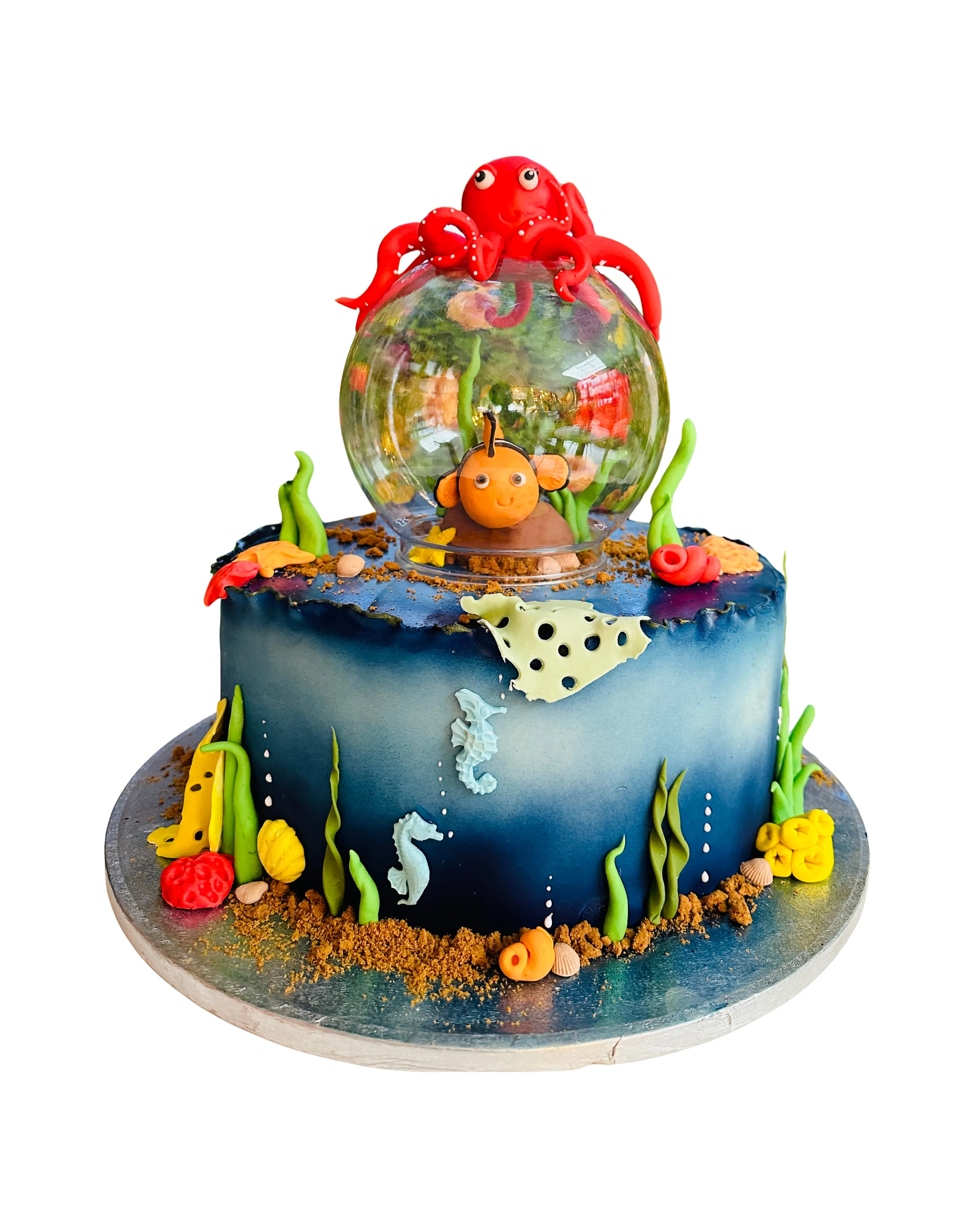 cake image of 12" / 6" (£175)