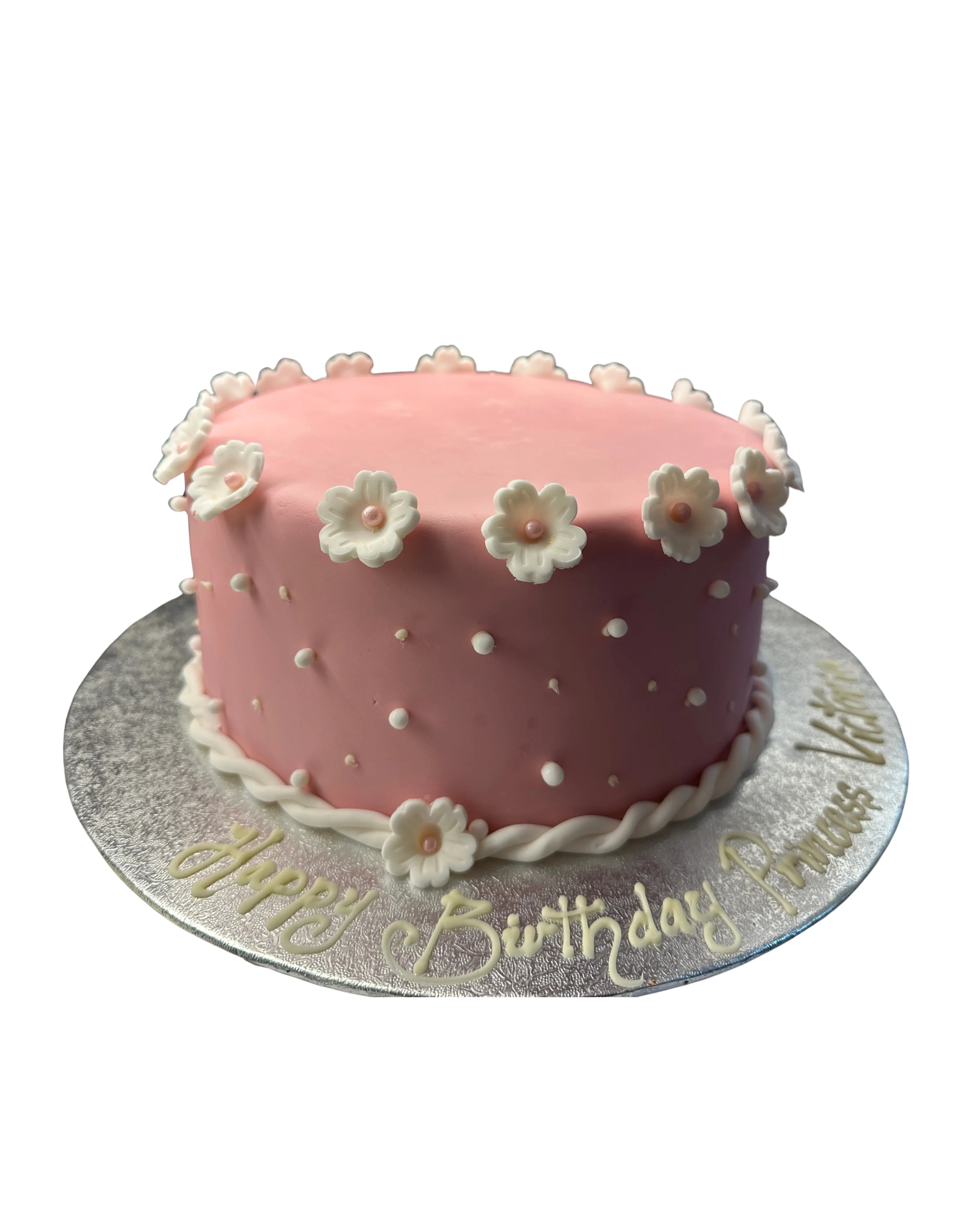 cake image of 8" / 4" (£65) Fondant