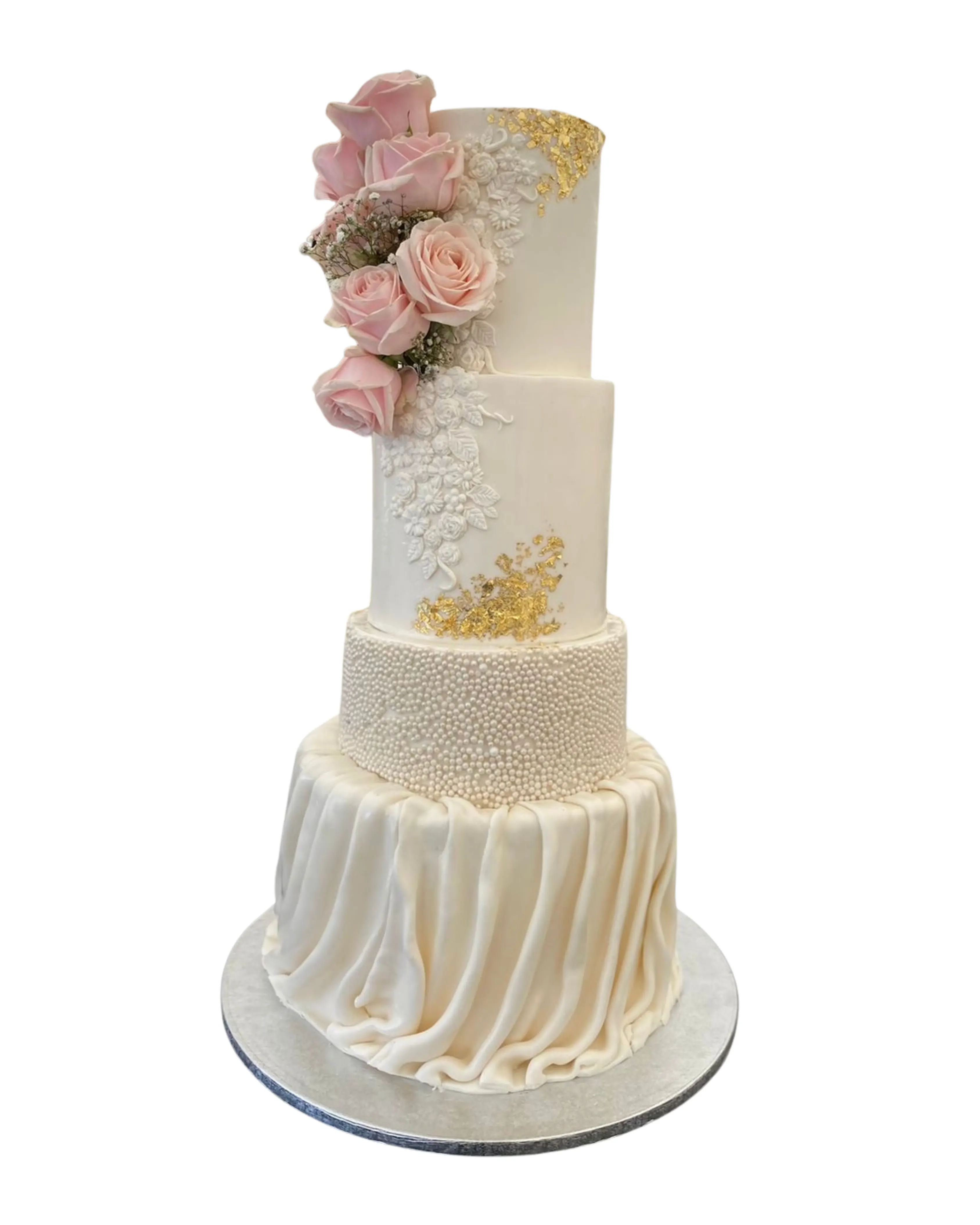 cake image of 12"/6" , 10"/4" , 8"/4" & 6"/6" - £650