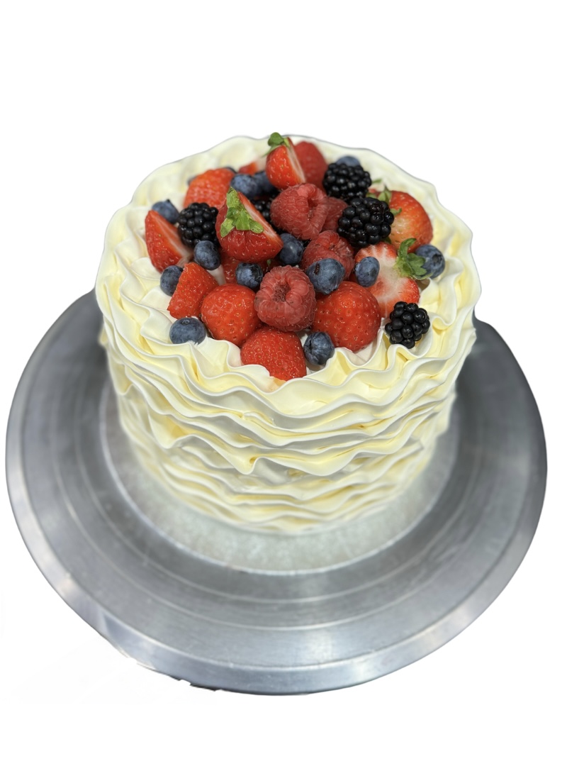 cake image of 6" / 4" (£35)