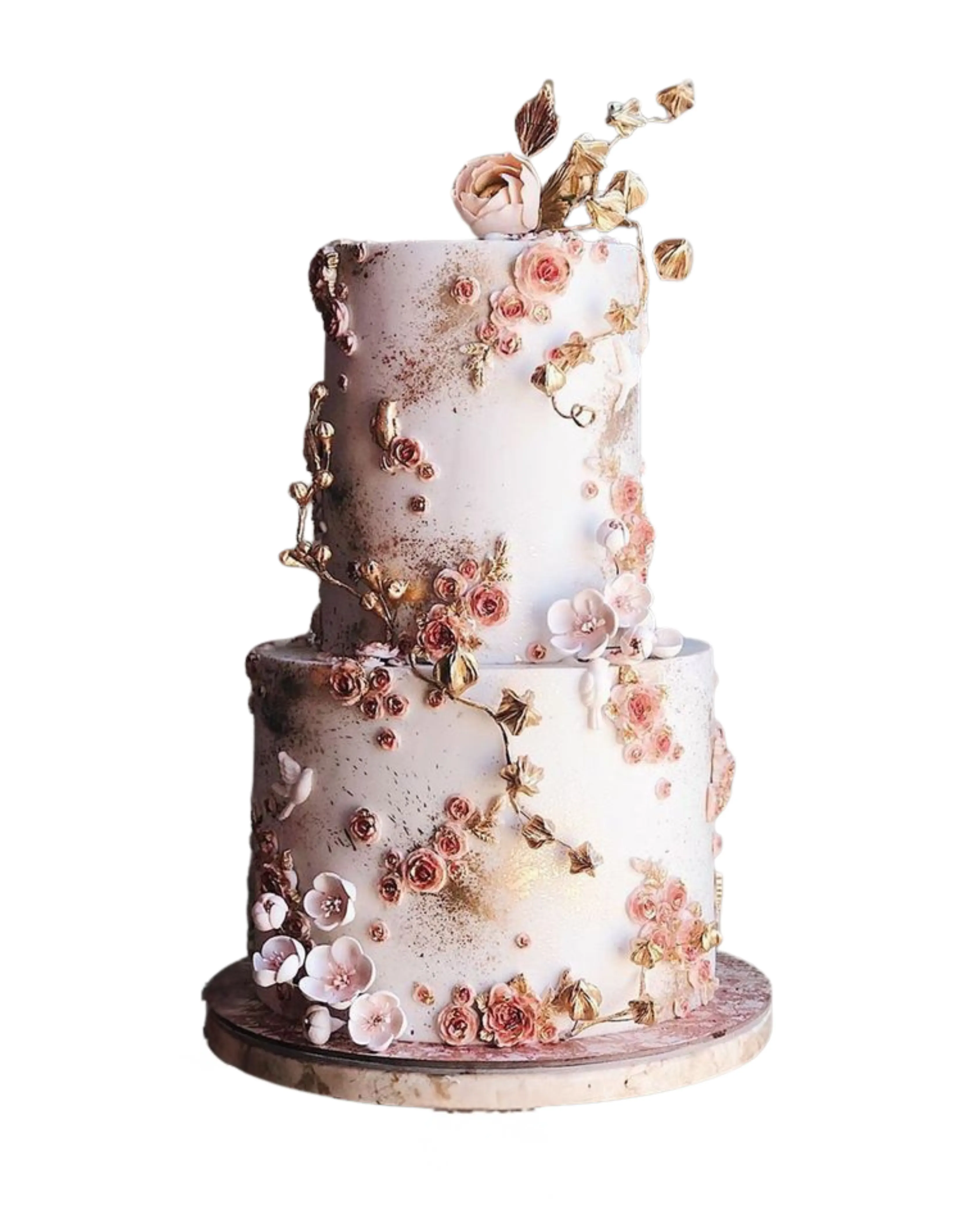 cake image of 10"/6" & 6"/6" - £250 (Fondant)