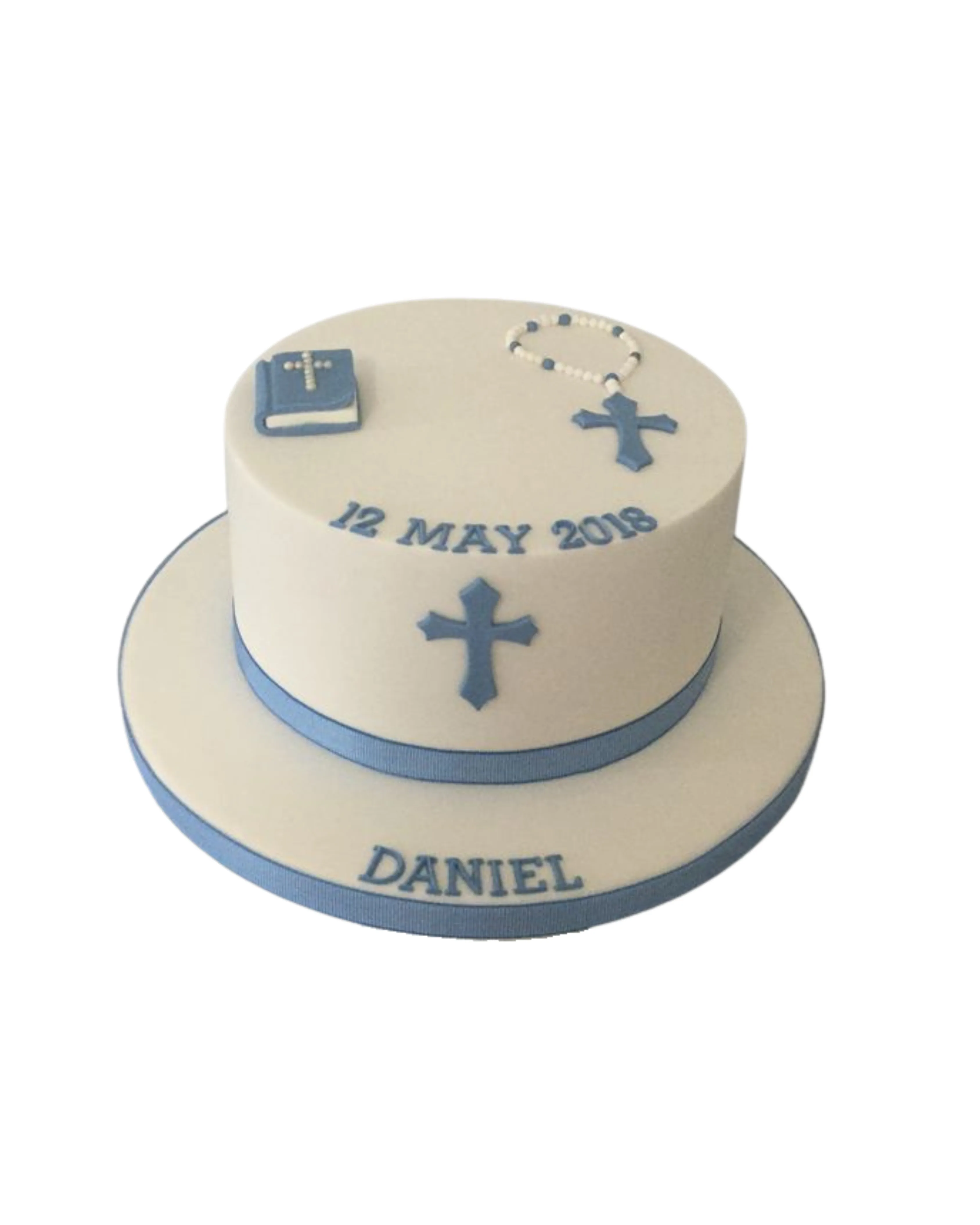 cake image of 8" / 4" (£45)
