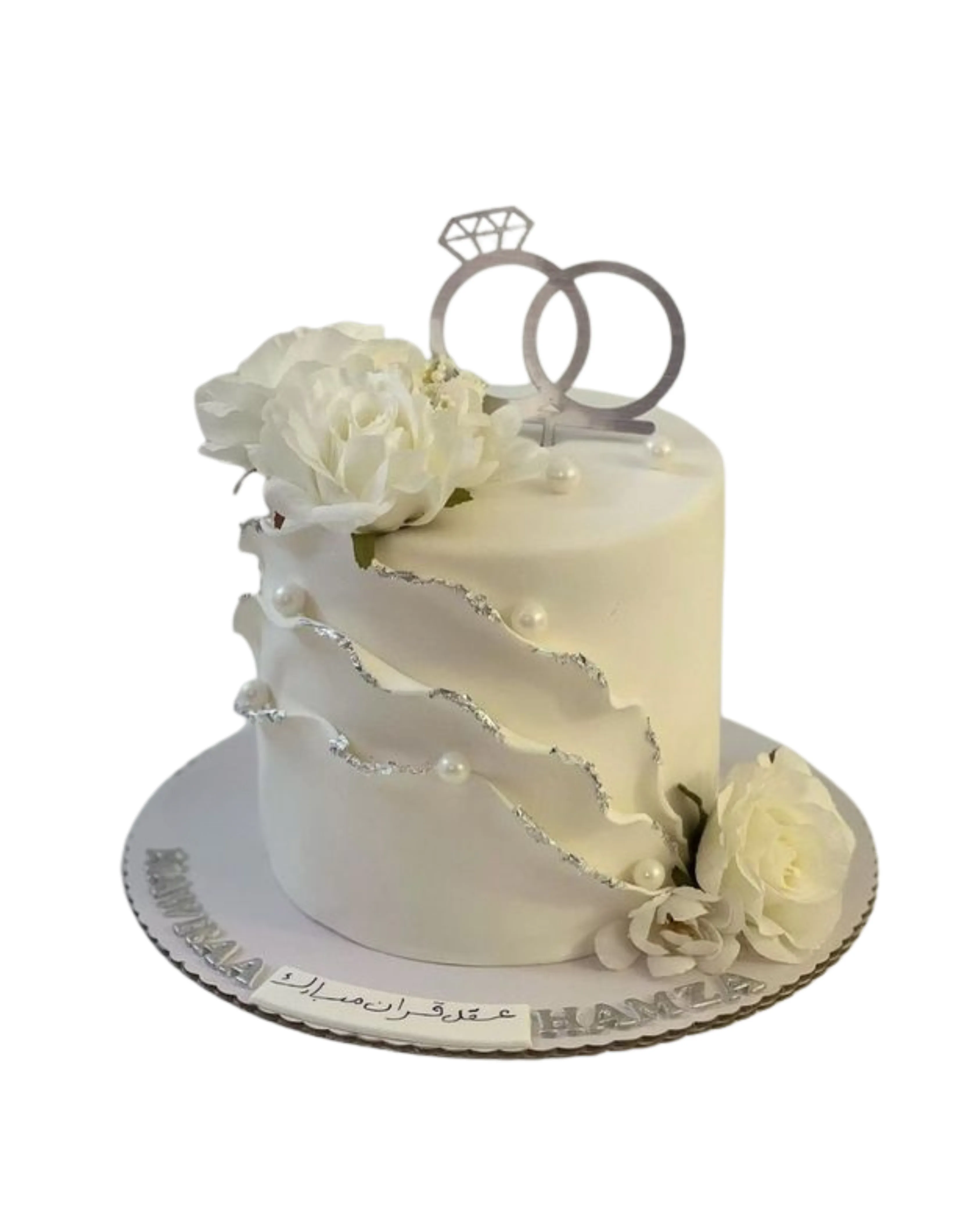 cake image of 6" / 6" Fondant (£95)