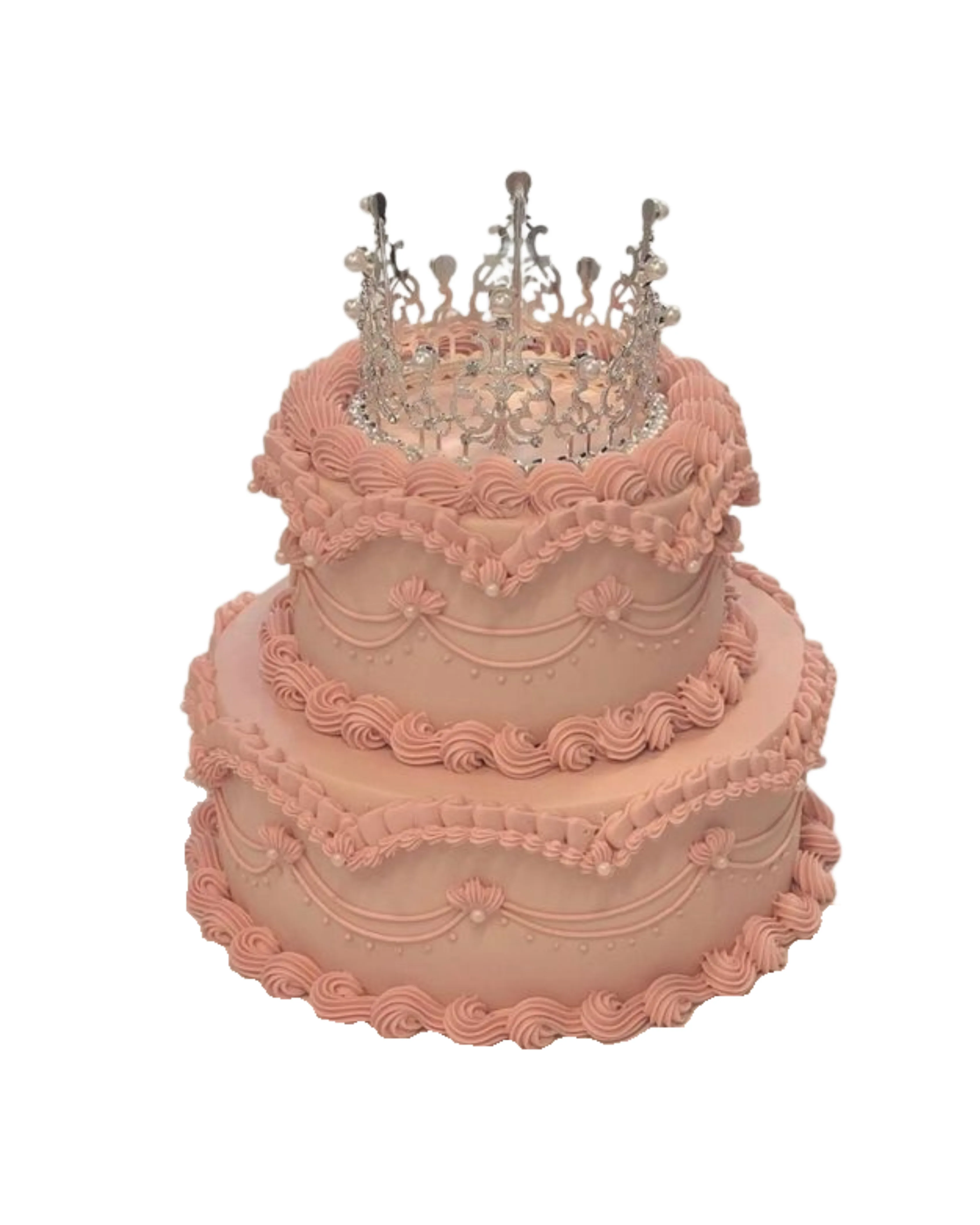 cake image of 12"/4" & 8"/4" - £135