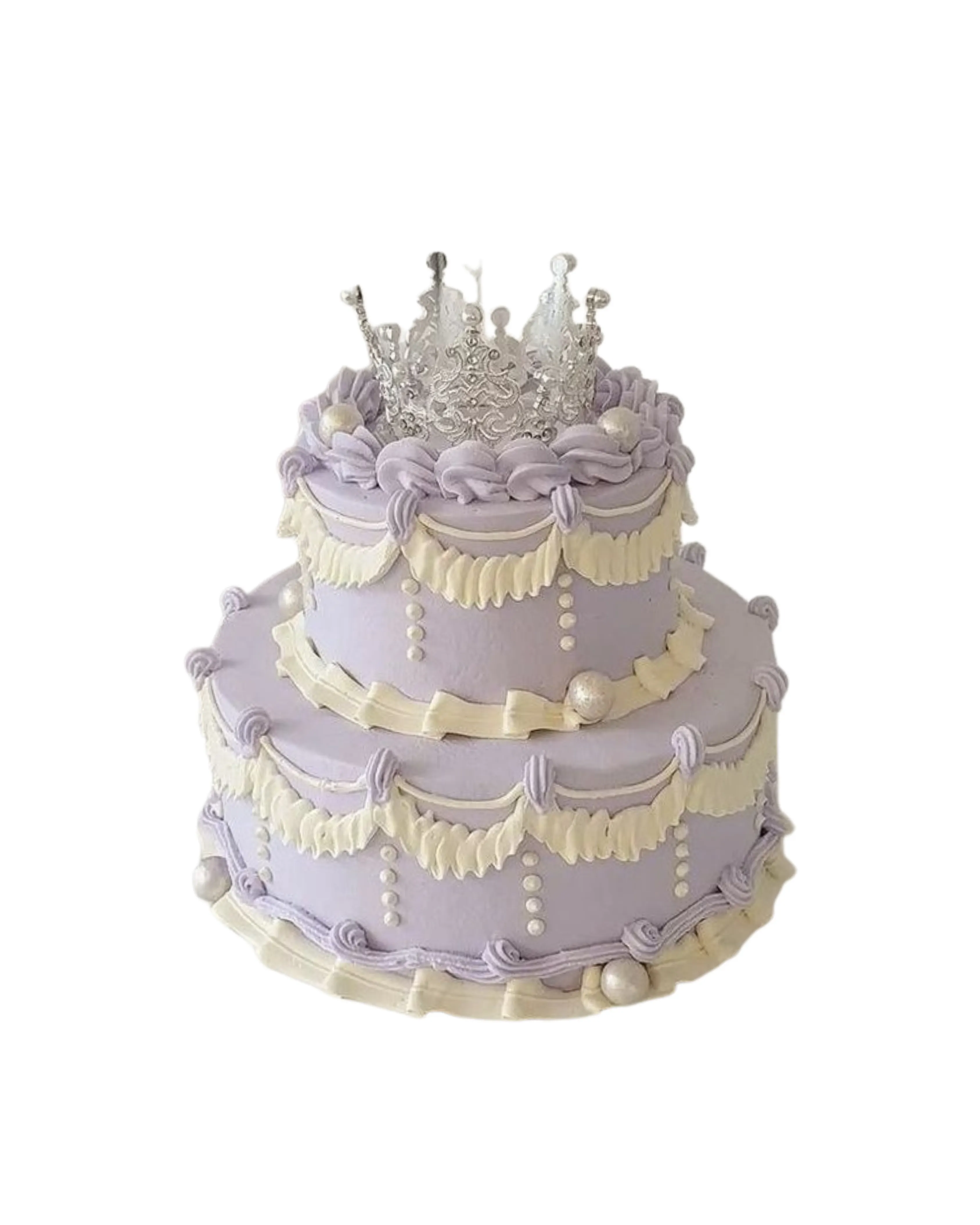 cake image of 12"/4" & 8"/4" - £135