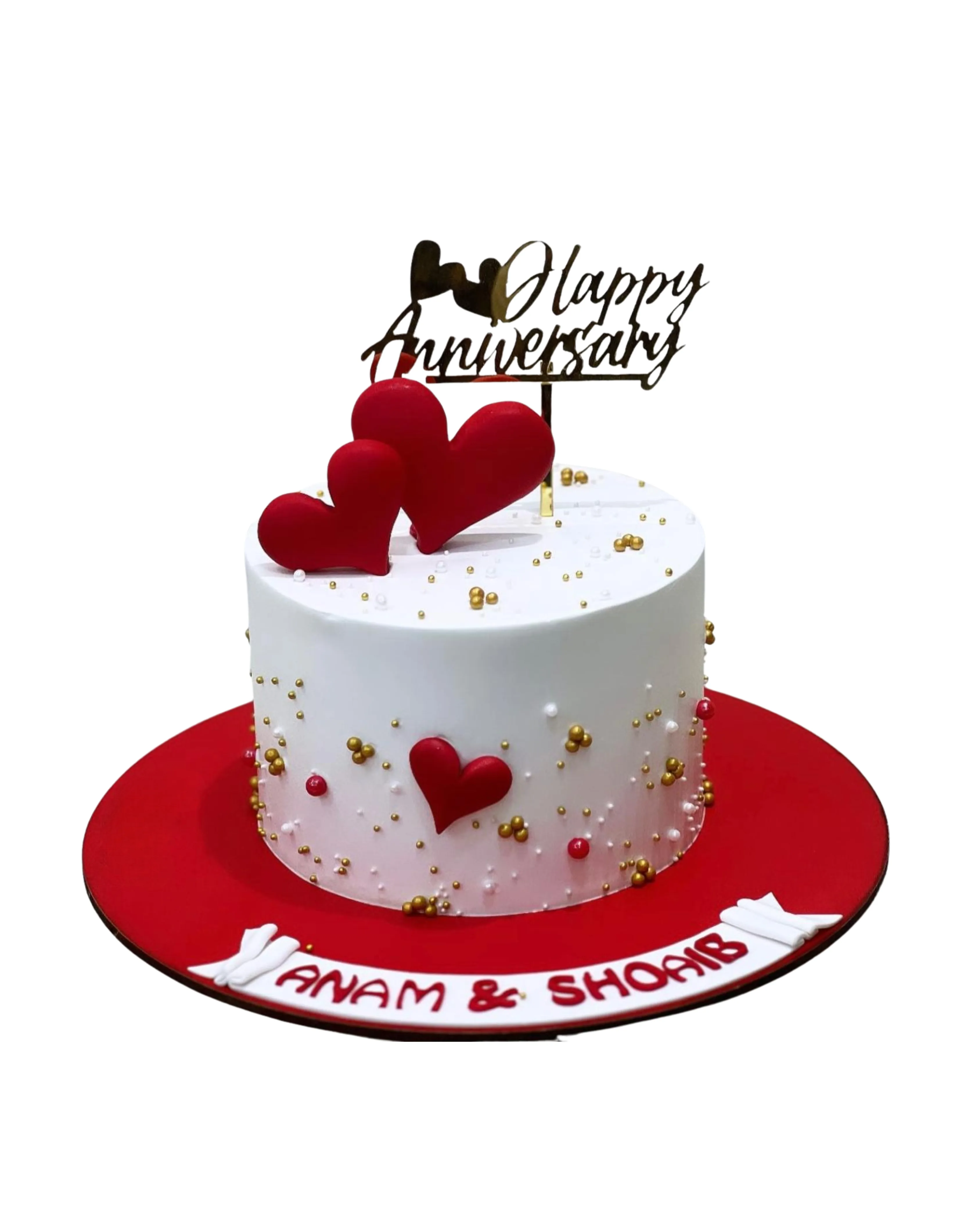 cake image of 8" / 4.5" (£45)