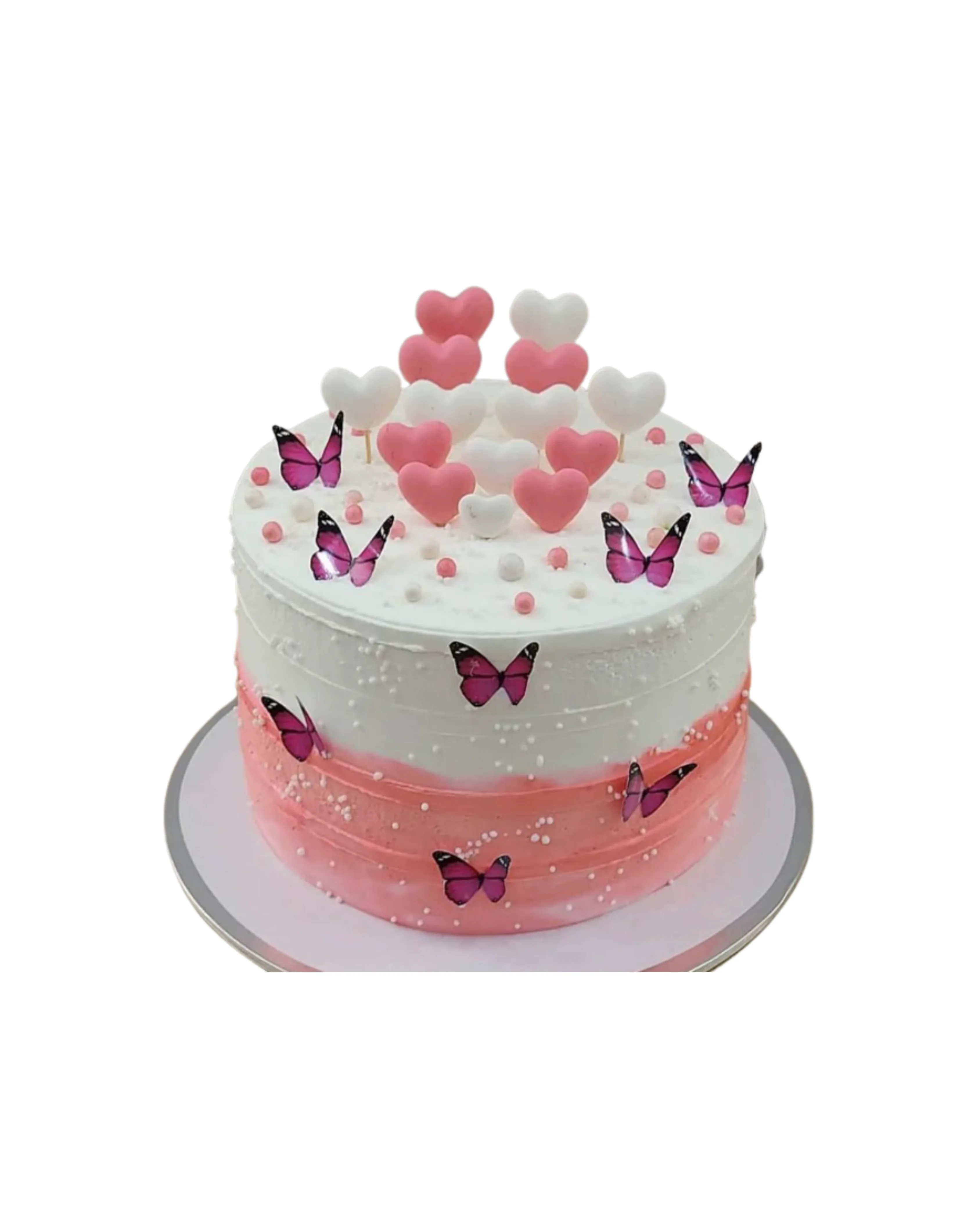 cake image of 8" / 5" (£65)