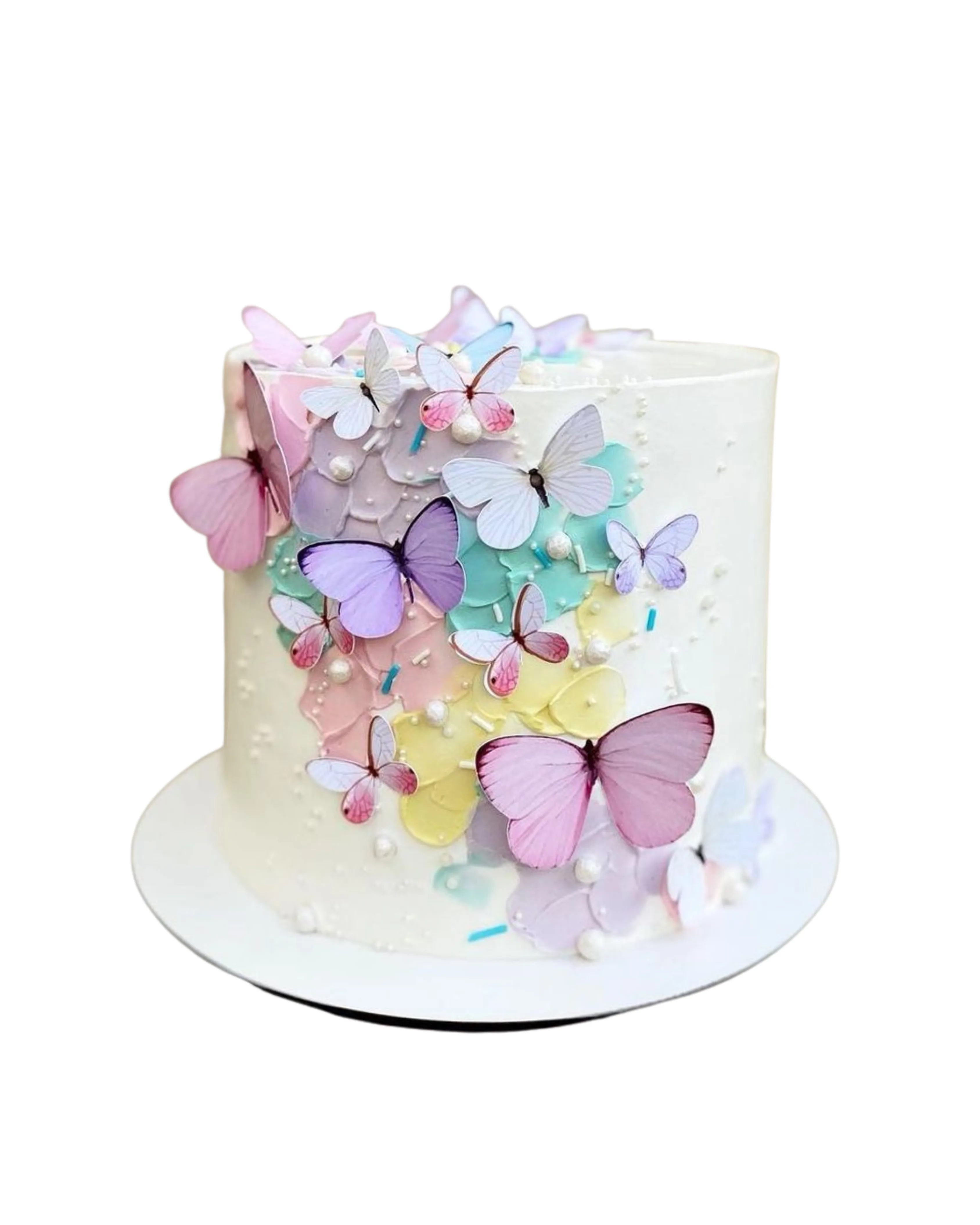 cake image of 8" / 6" (£75)