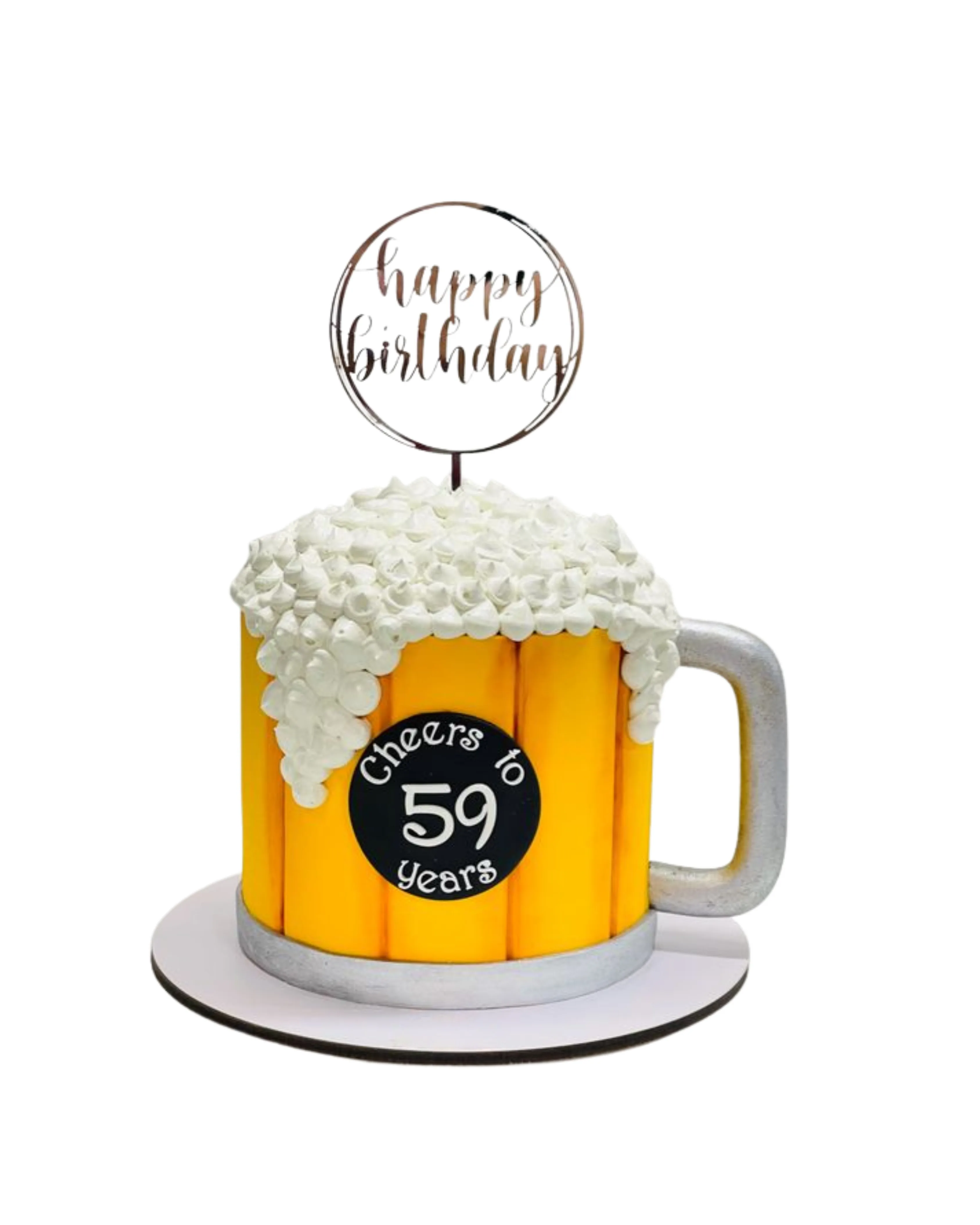 cake image of 6" / 5" (£65)