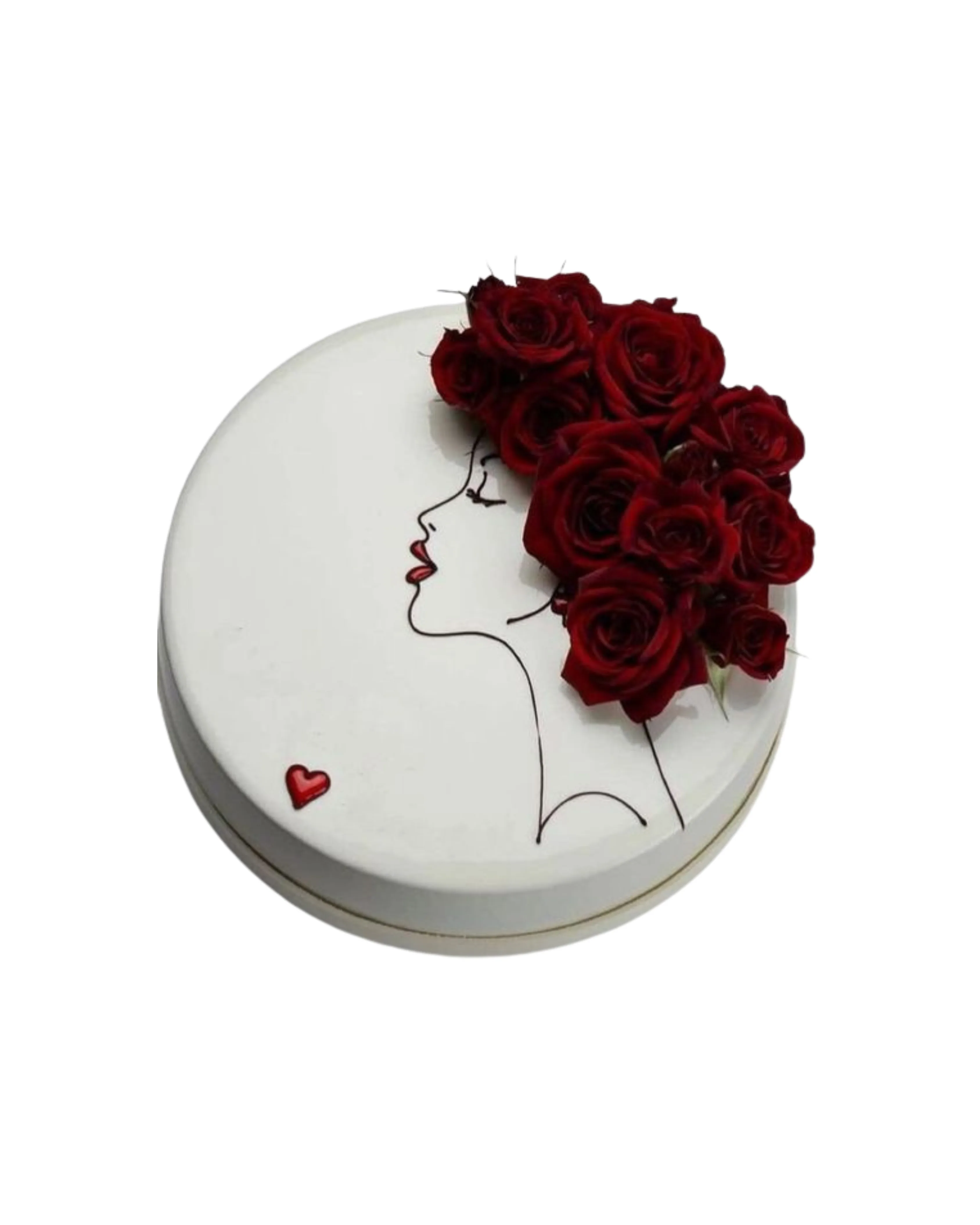 cake image of 10" / 4" (£65)