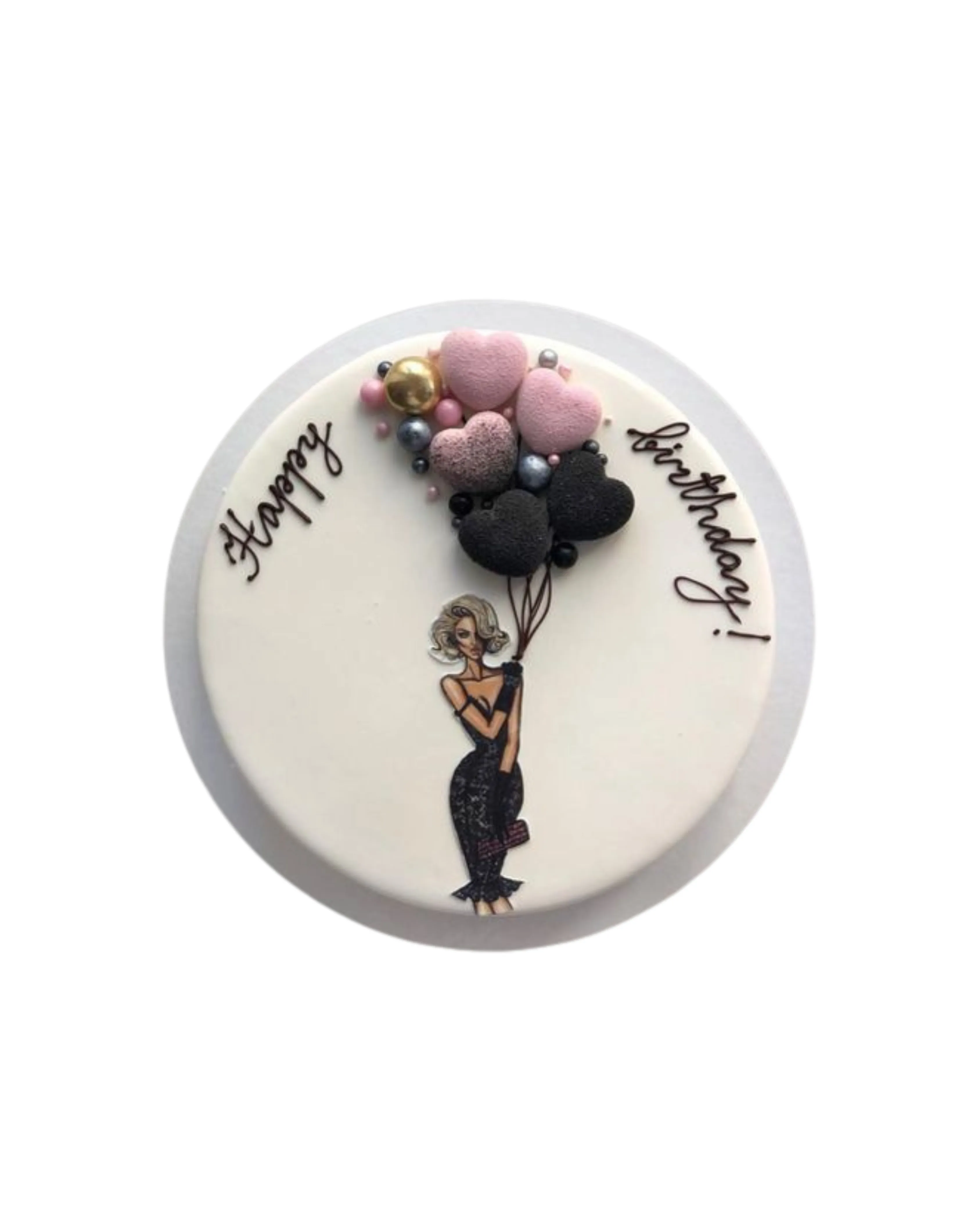 cake image of 10" / 4" (£70)