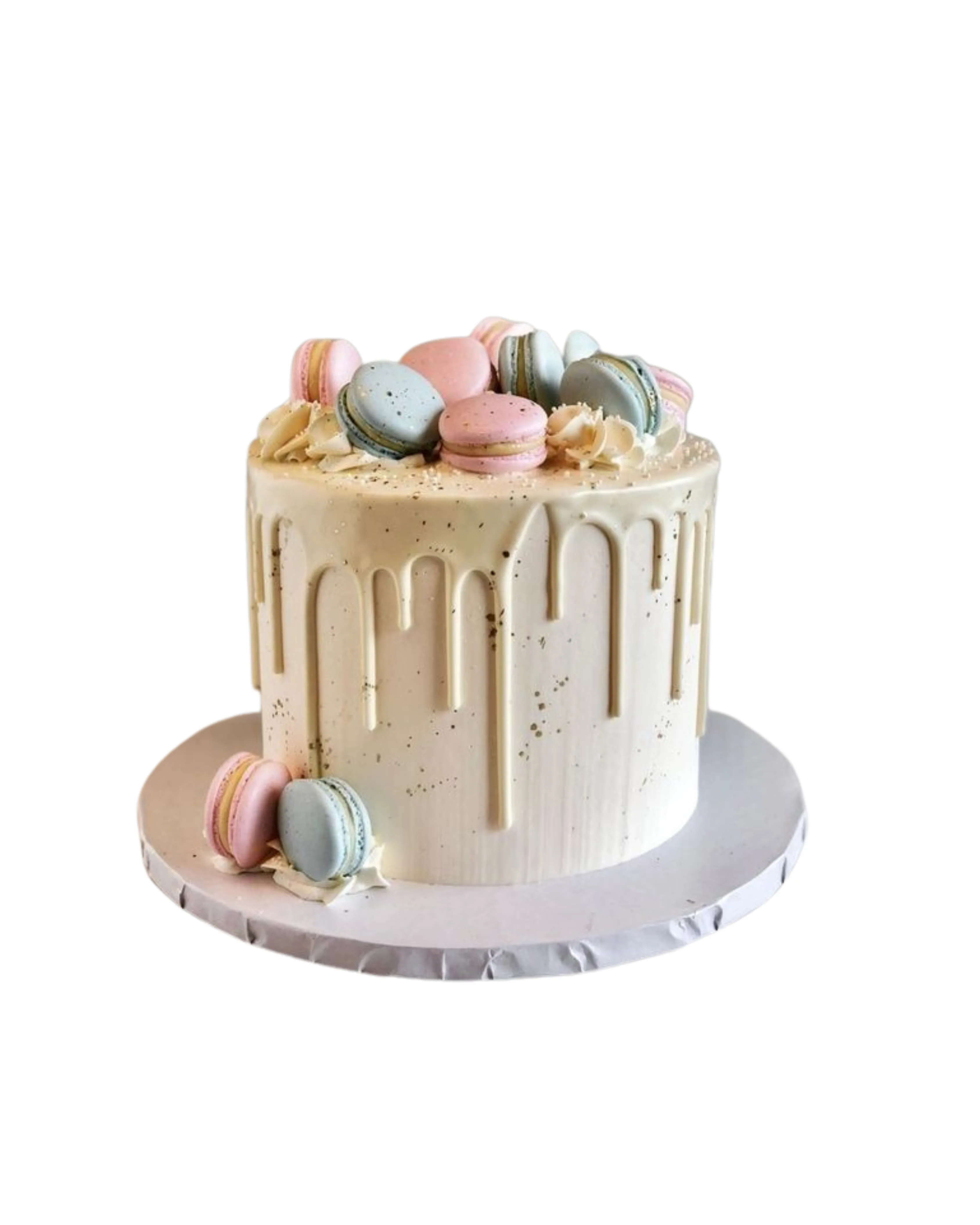 cake image of 8" / 6" (£75)