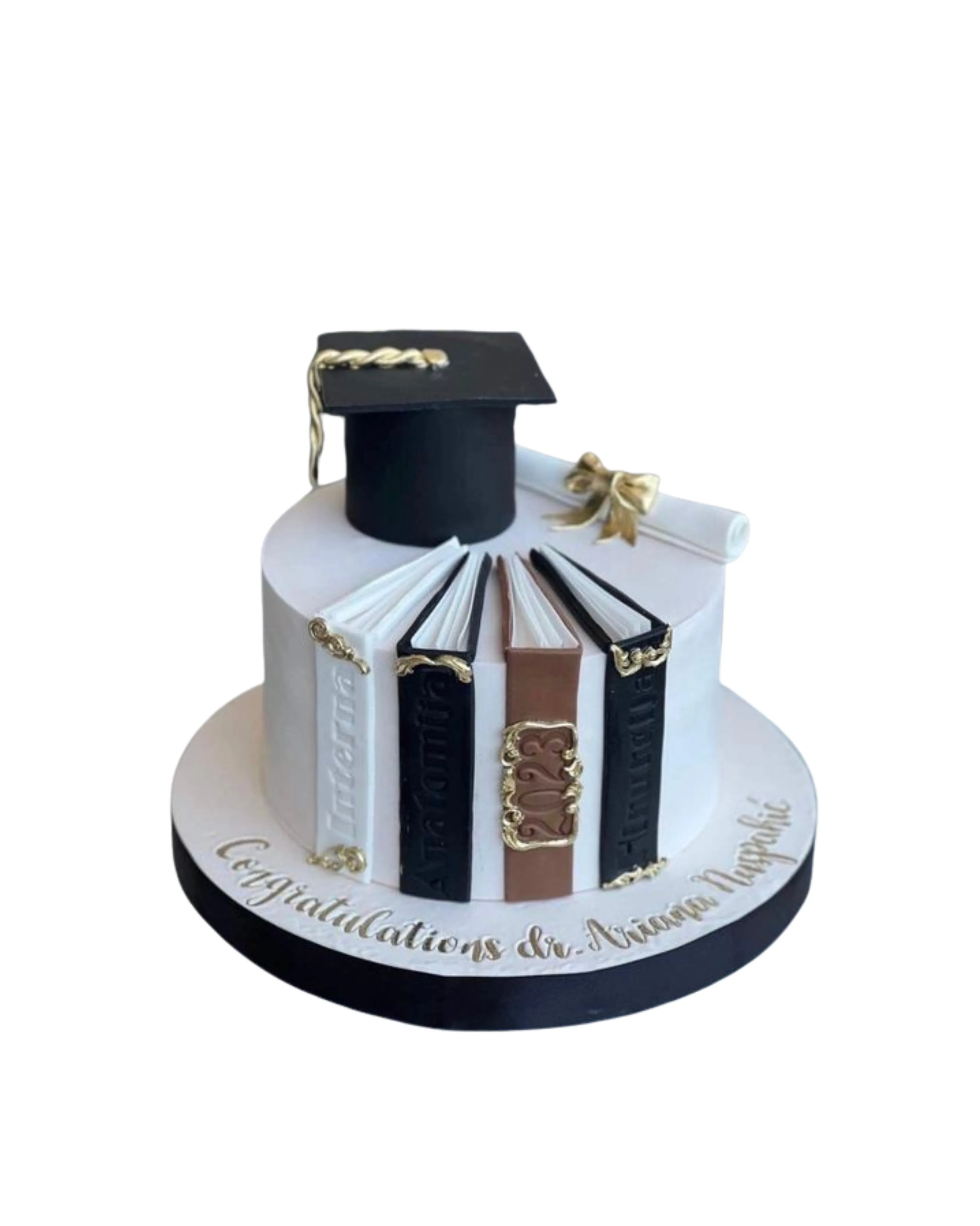 cake image of 8" / 4.5" Fondant (£85)