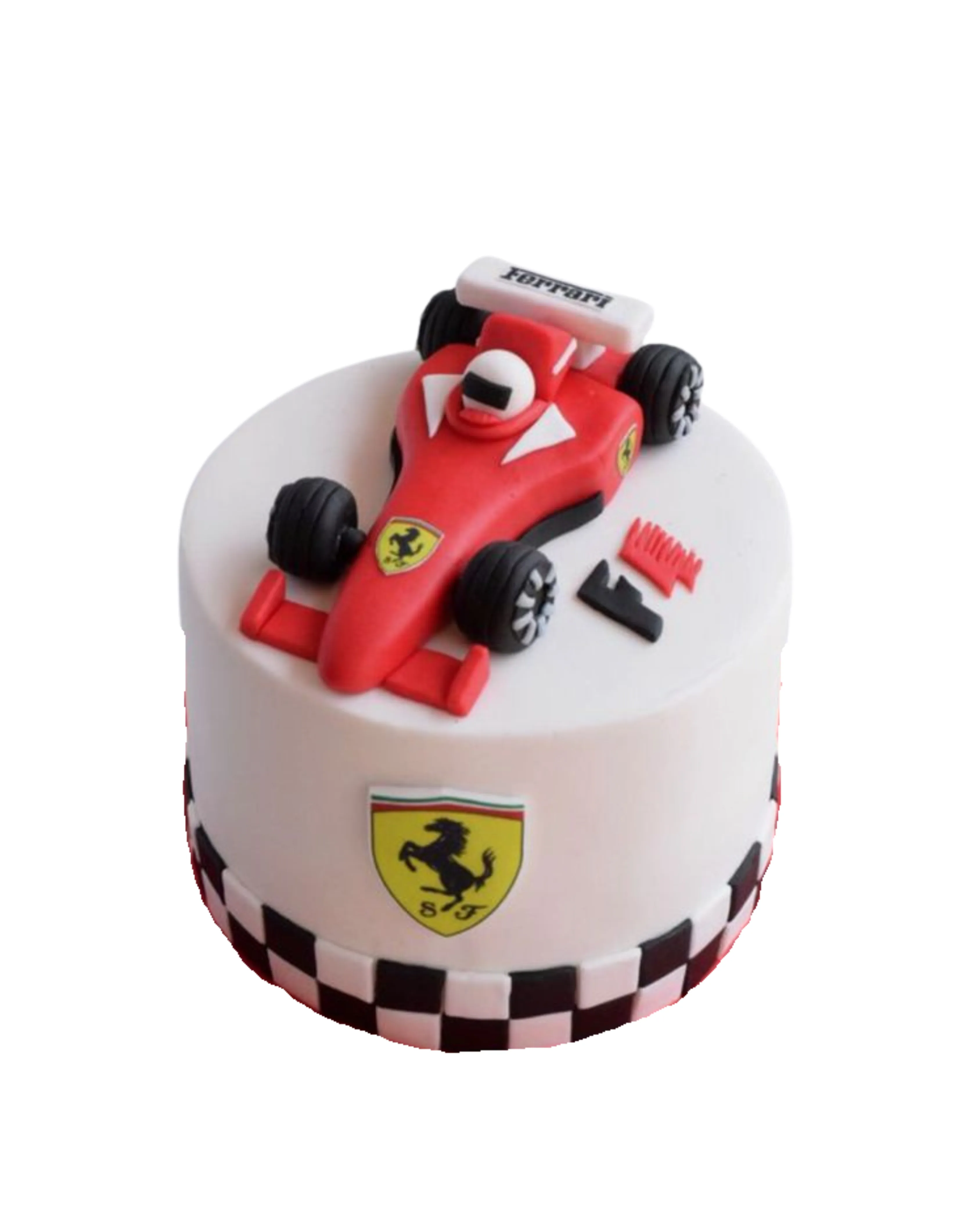 cake image of 8" / 5" (£115)