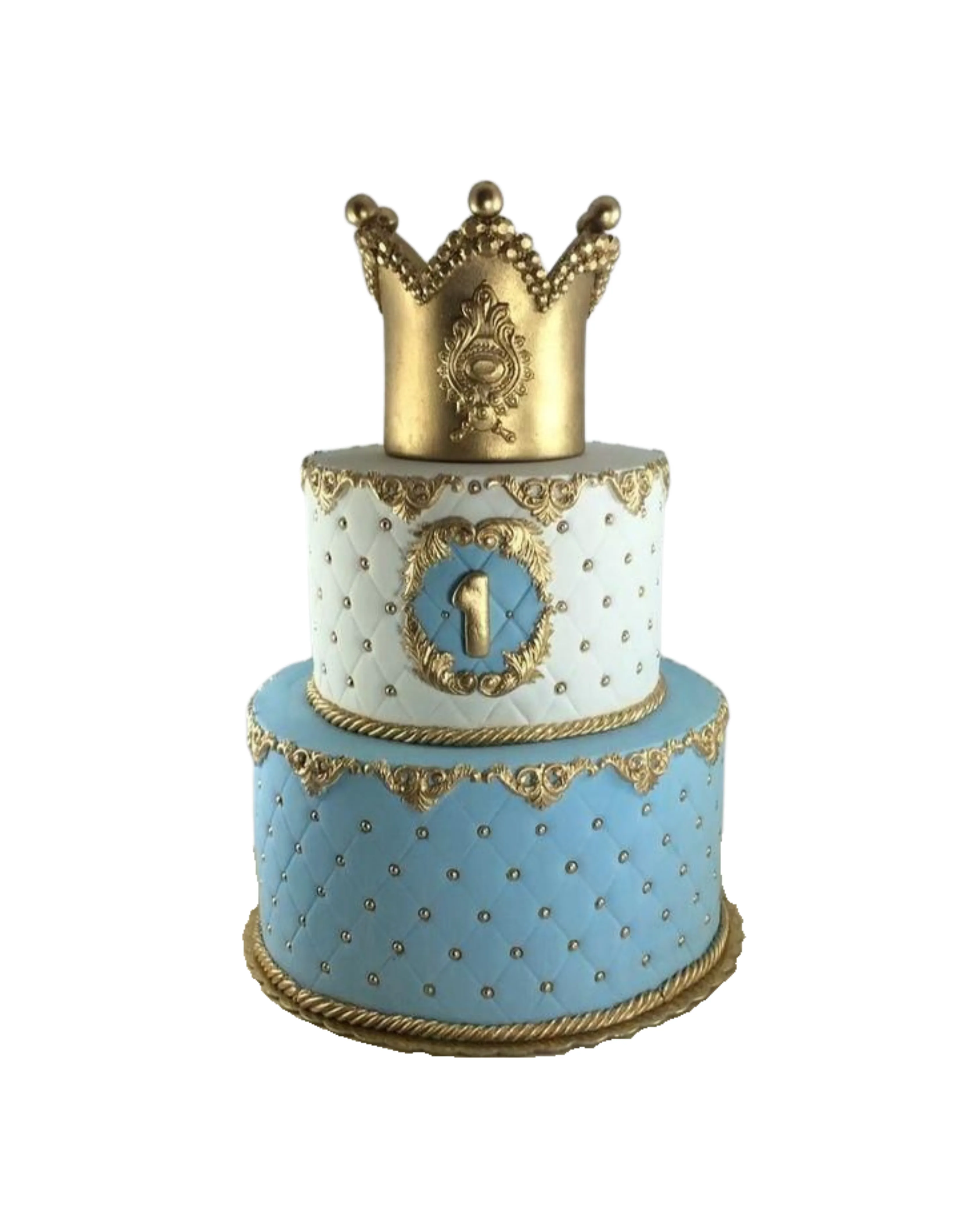 cake image of 10"/4" & 8"/4" - £215 (Fondant)