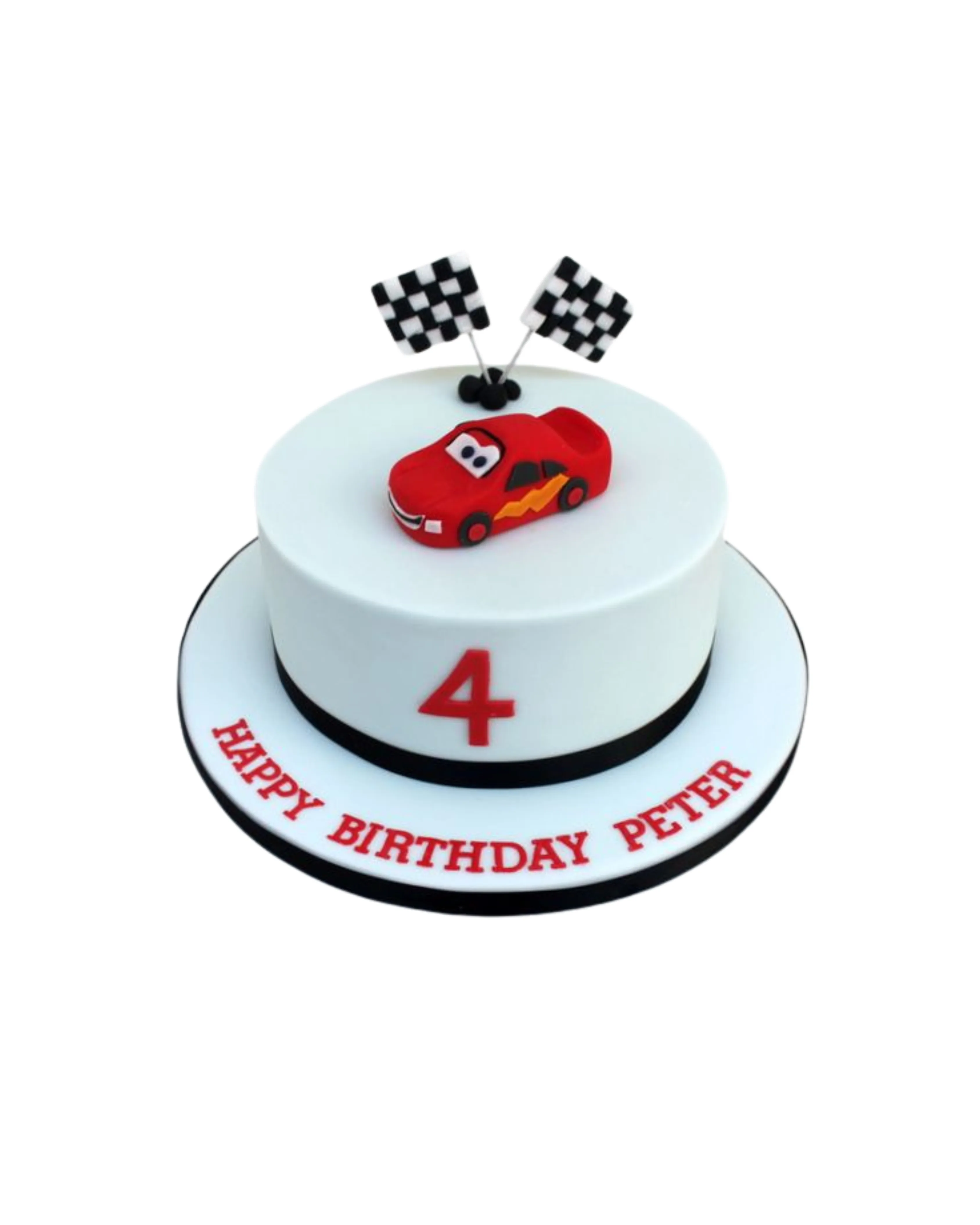 cake image of 8" / 4" (£70)