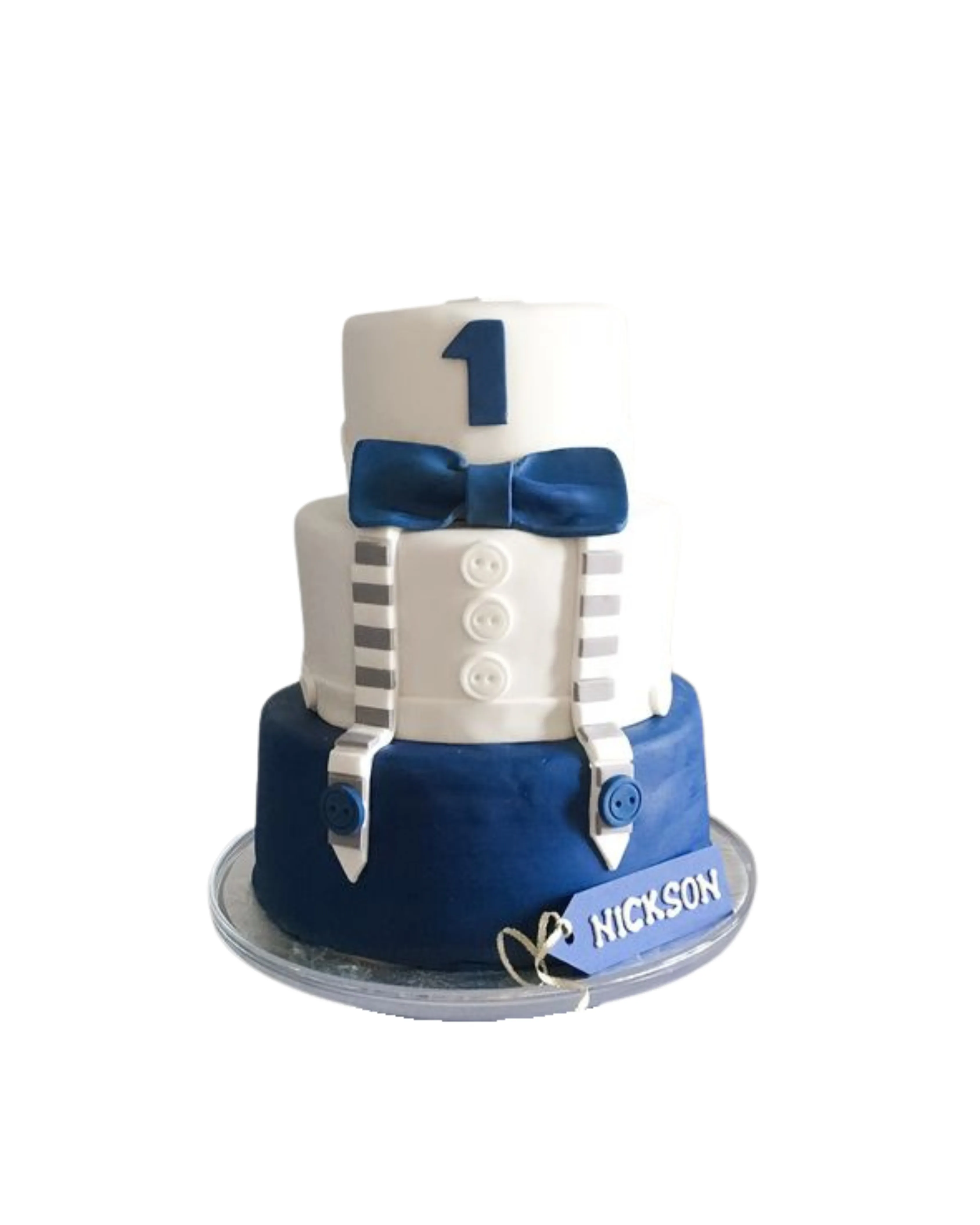 cake image of 8"/4" , 6"/4" & 4"/4" - £145 (Fondant)