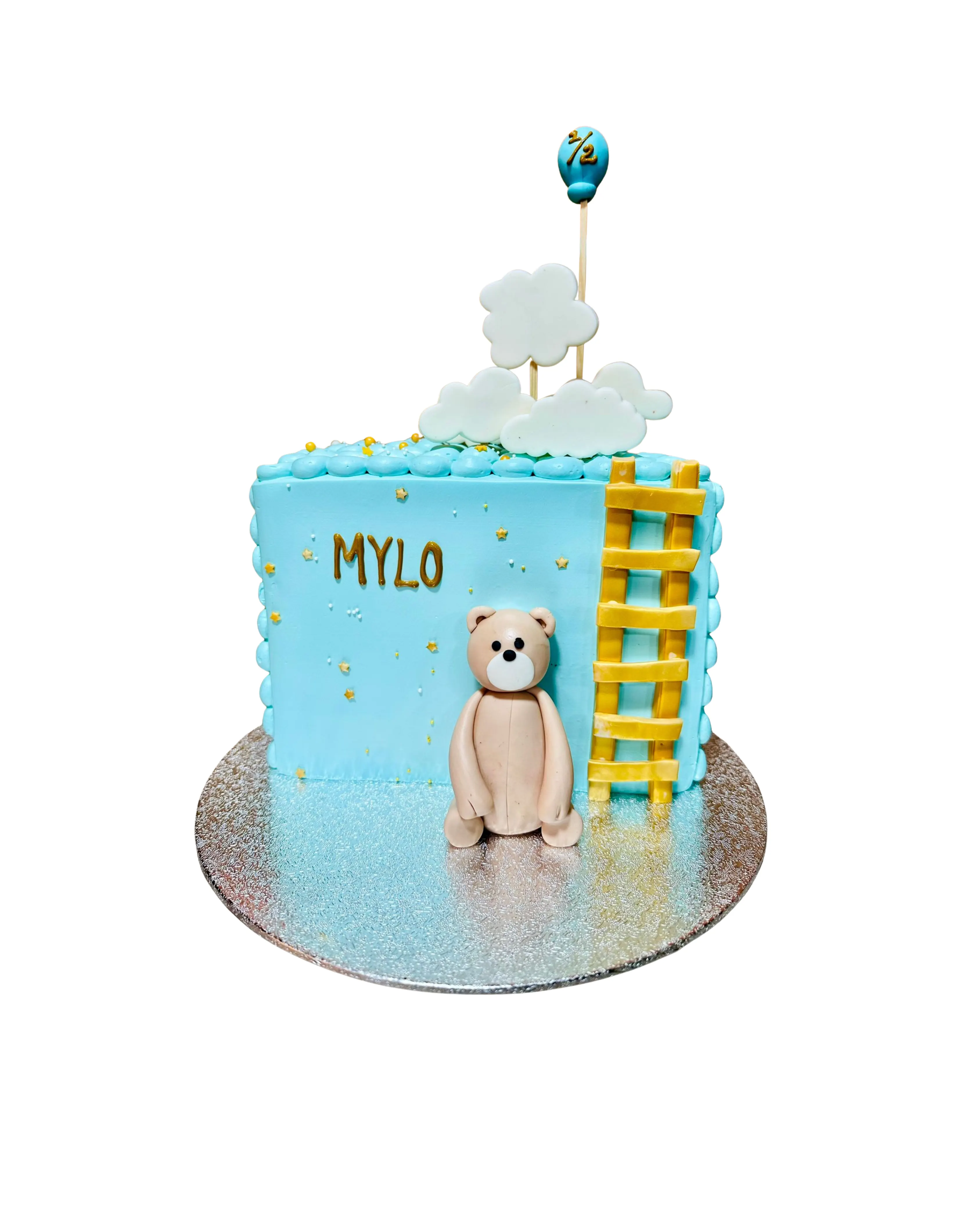 cake image of 8" / 5" (£55)