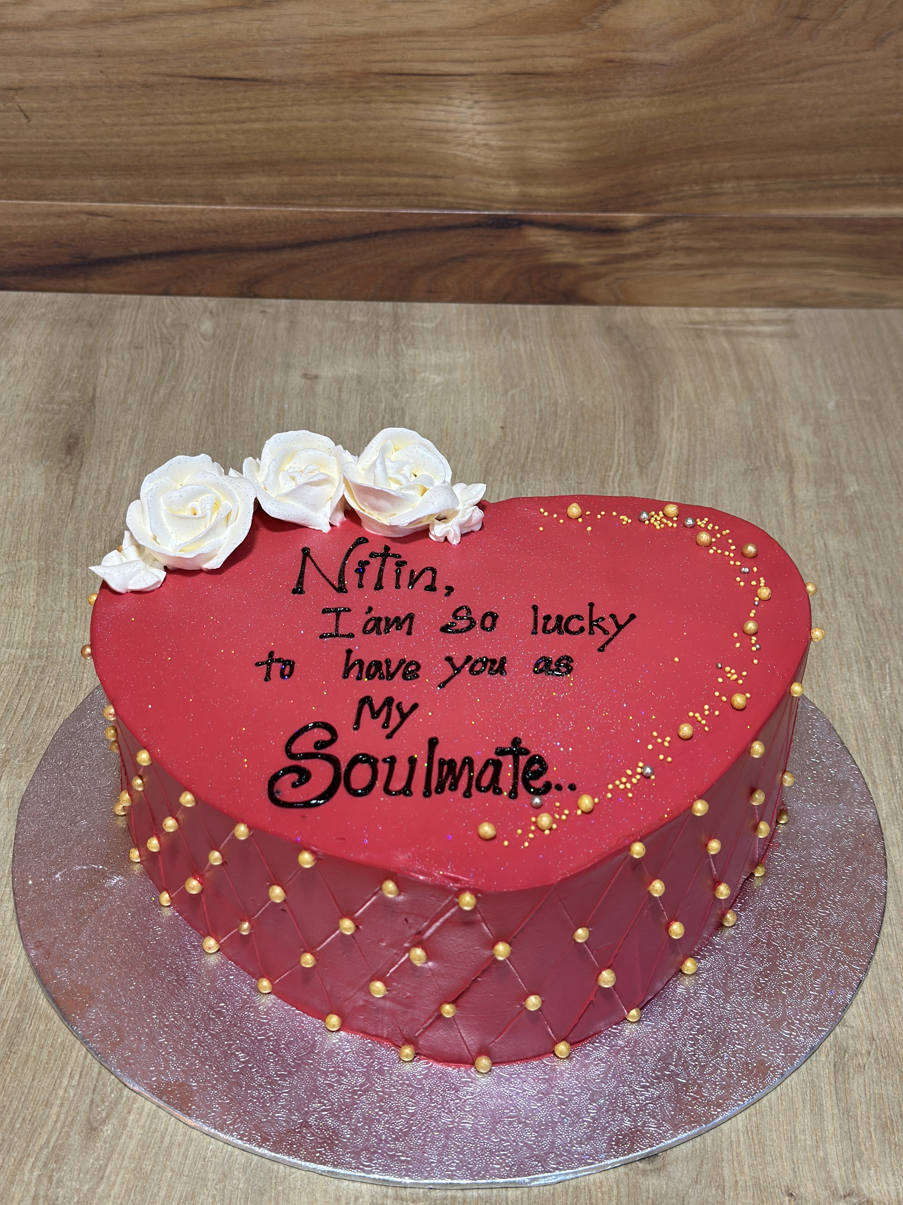 cake image of 8" /3.5" - £45