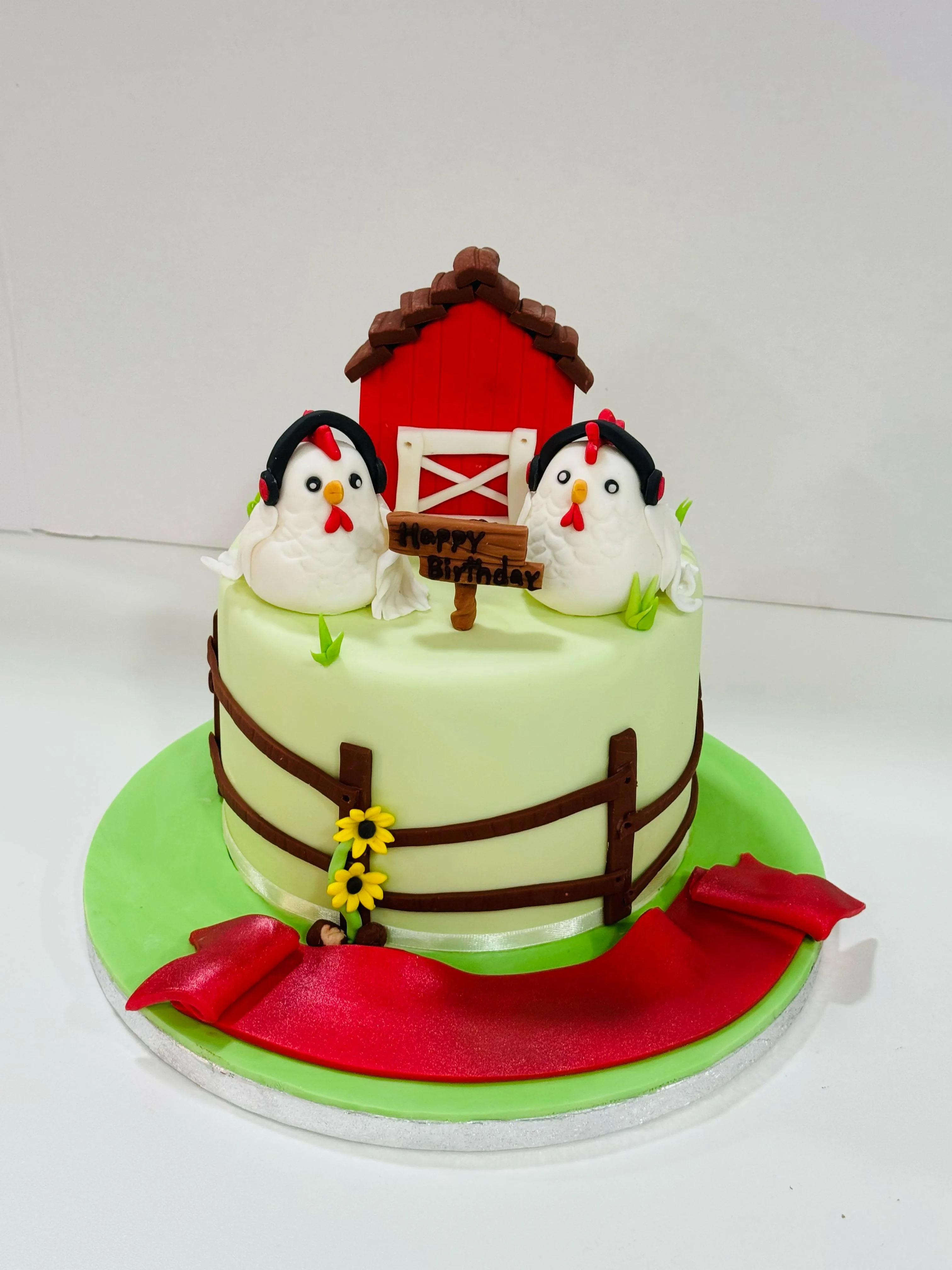 cake image of 6"/4" Fondant