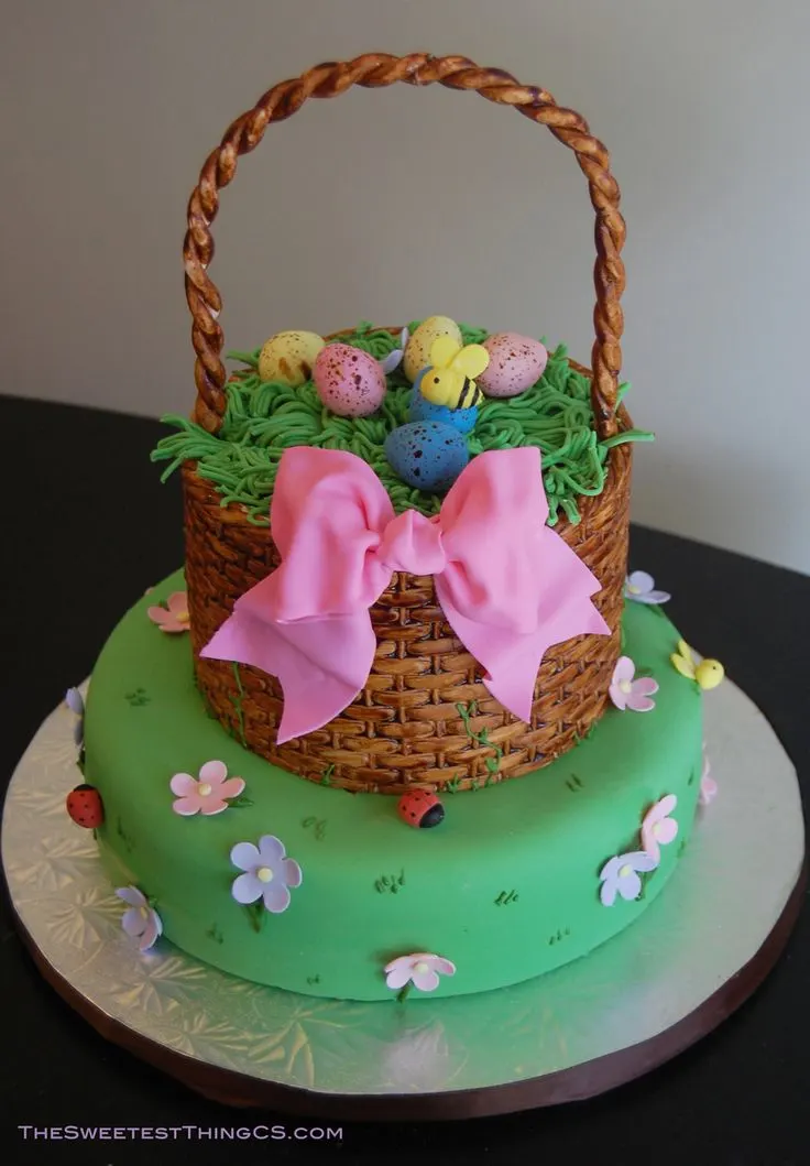 cake image of 10"/3.5" & 6"/5" Fondant