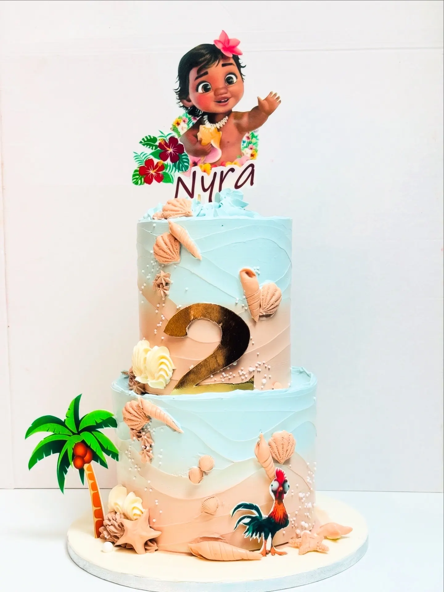 cake image of 8"/6" & 6"/6" Fresh Cream