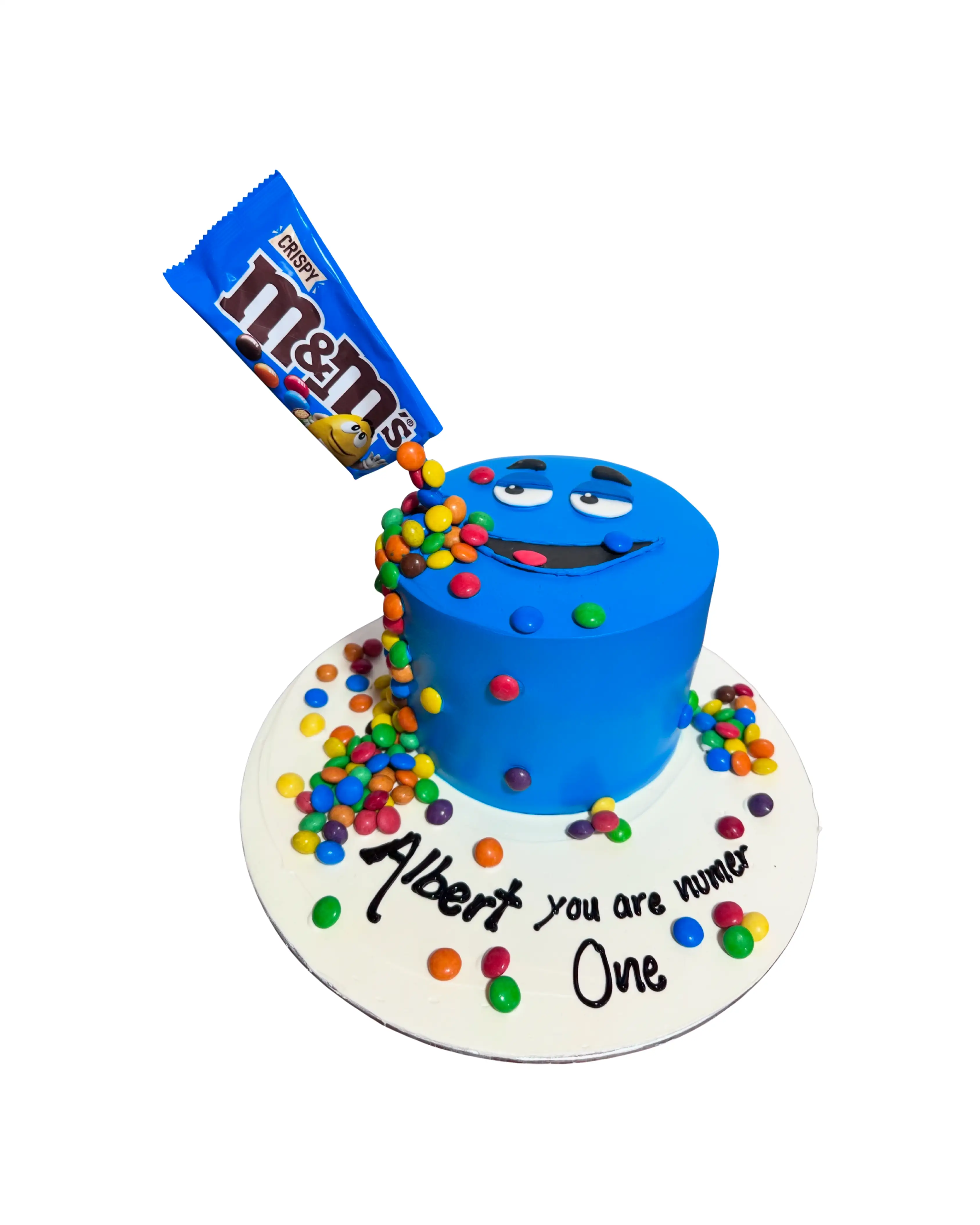 cake image of M&M'S Gravity Defying Candy Cake