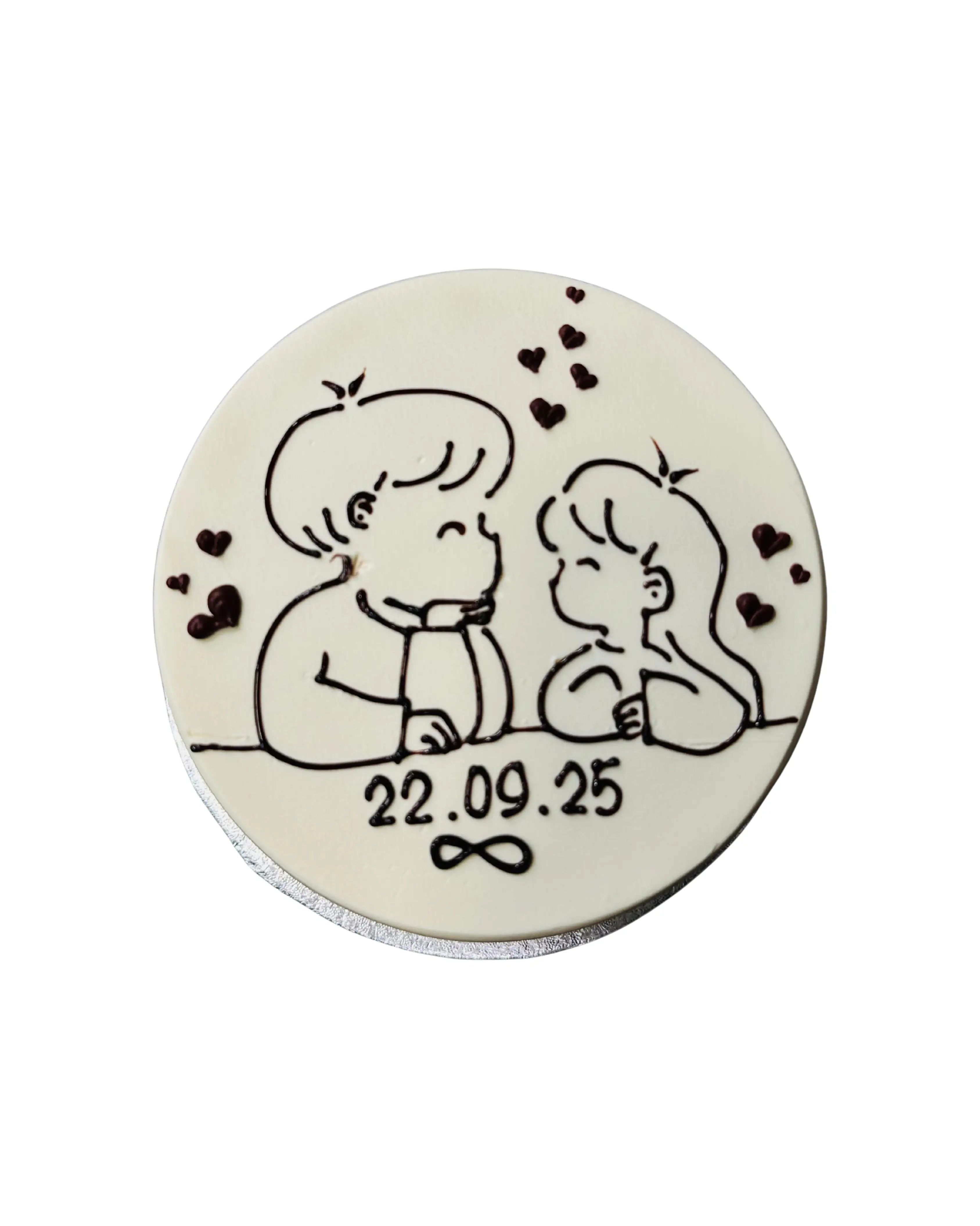 cake image of 8"/3.5" Fresh Cream