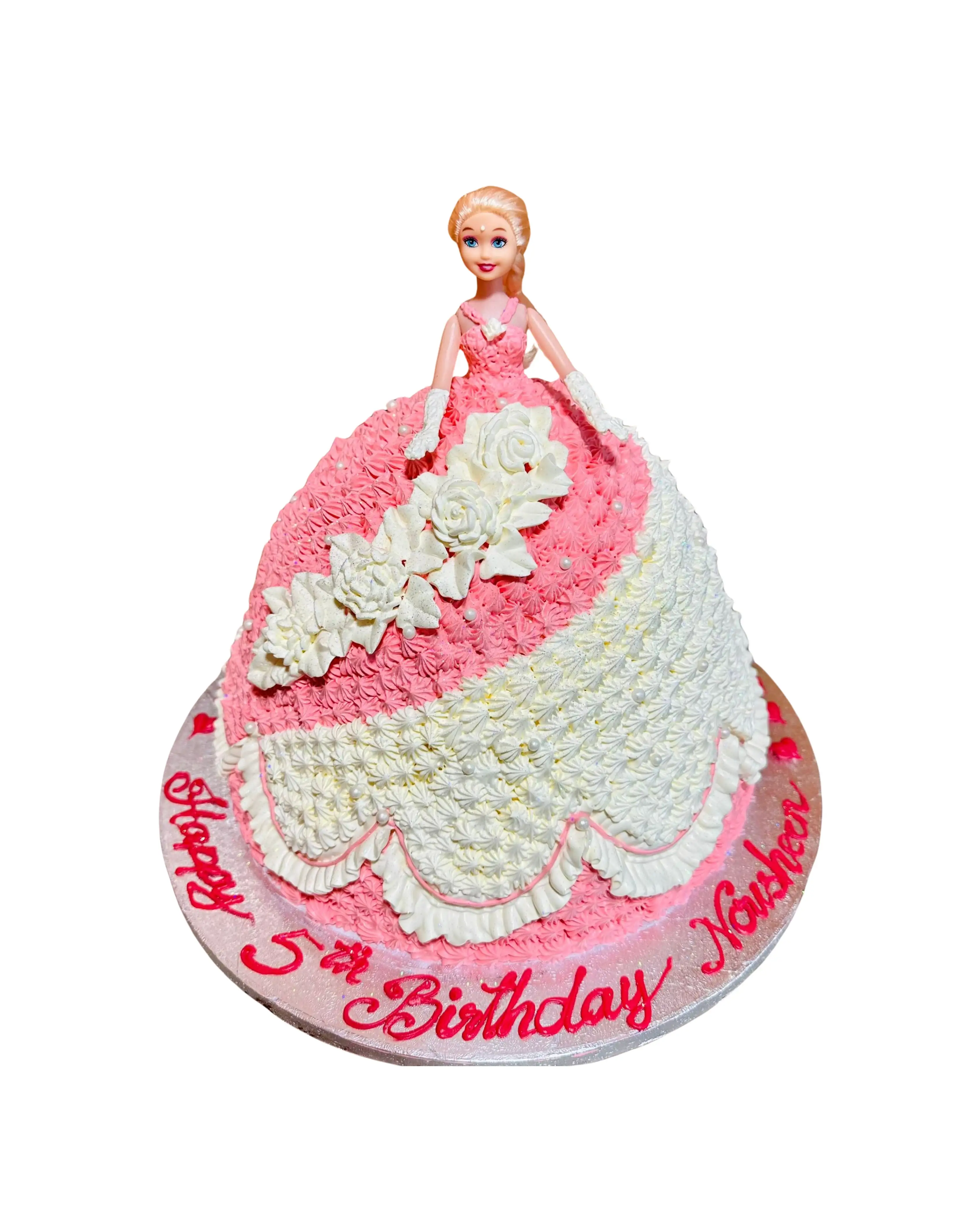 cake image of Princess Rosette Doll Cake