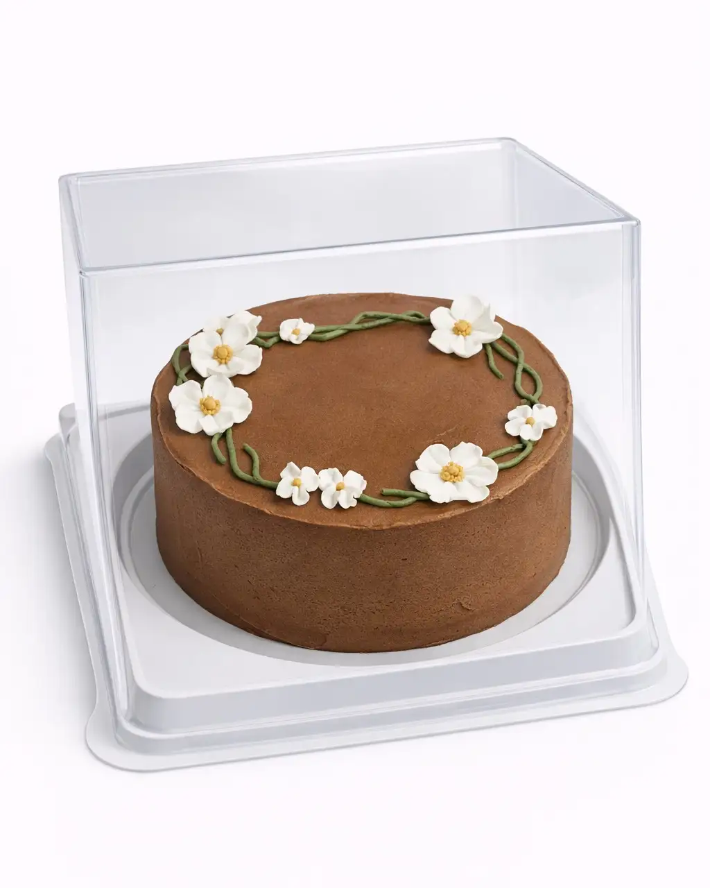 cake image of Chocolate Floral Bento Cake